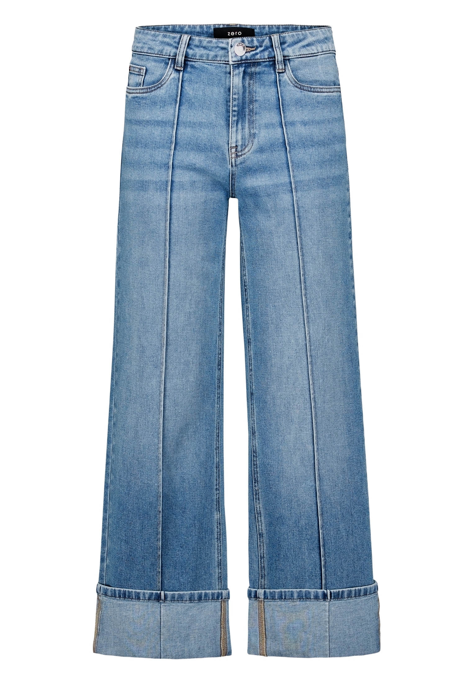 Zero Culotte »Used Look-Jeans mit Biesen Style Witney«