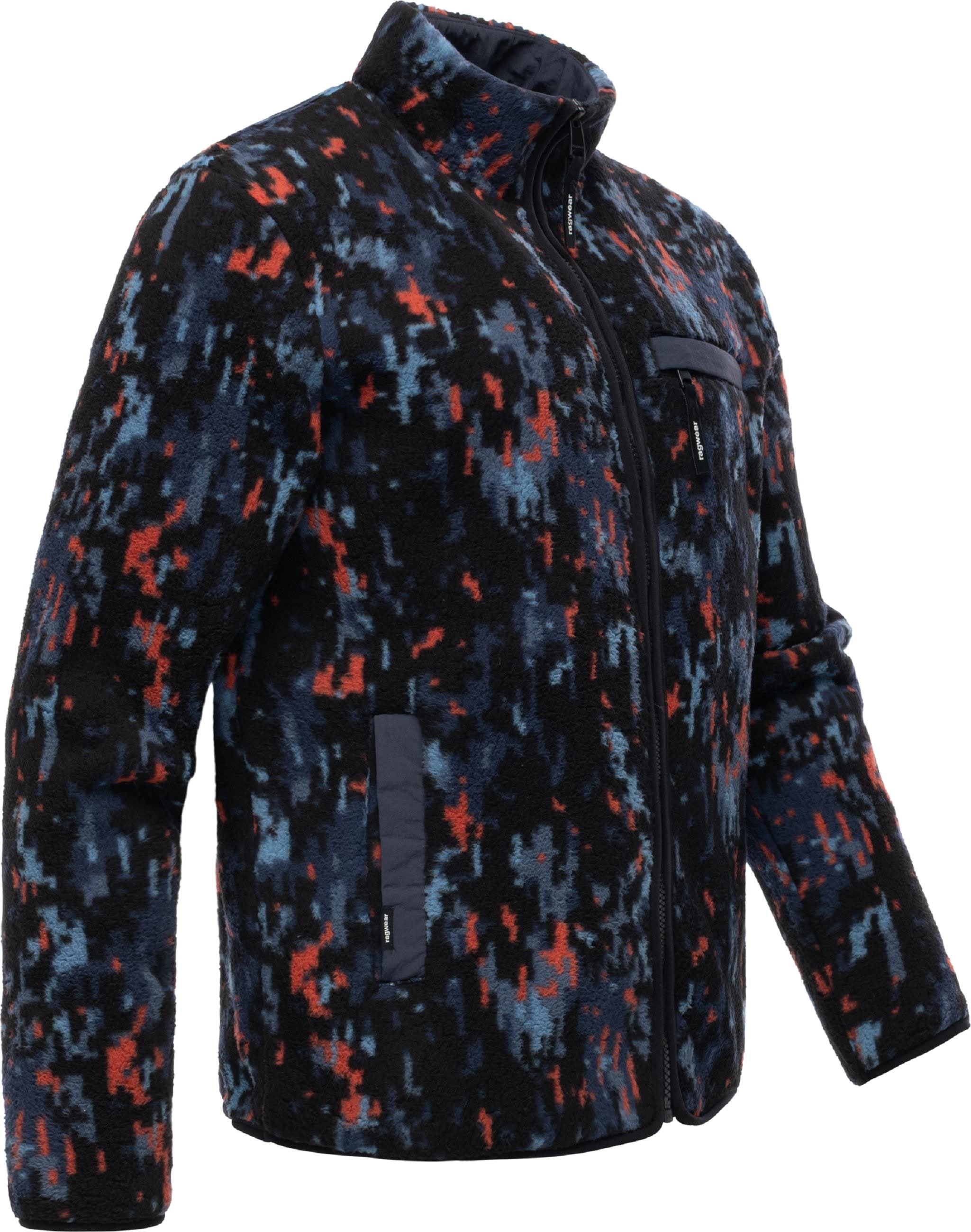 Ragwear Kapuzensweatjacke »Fleecejacke Tawon Print«
