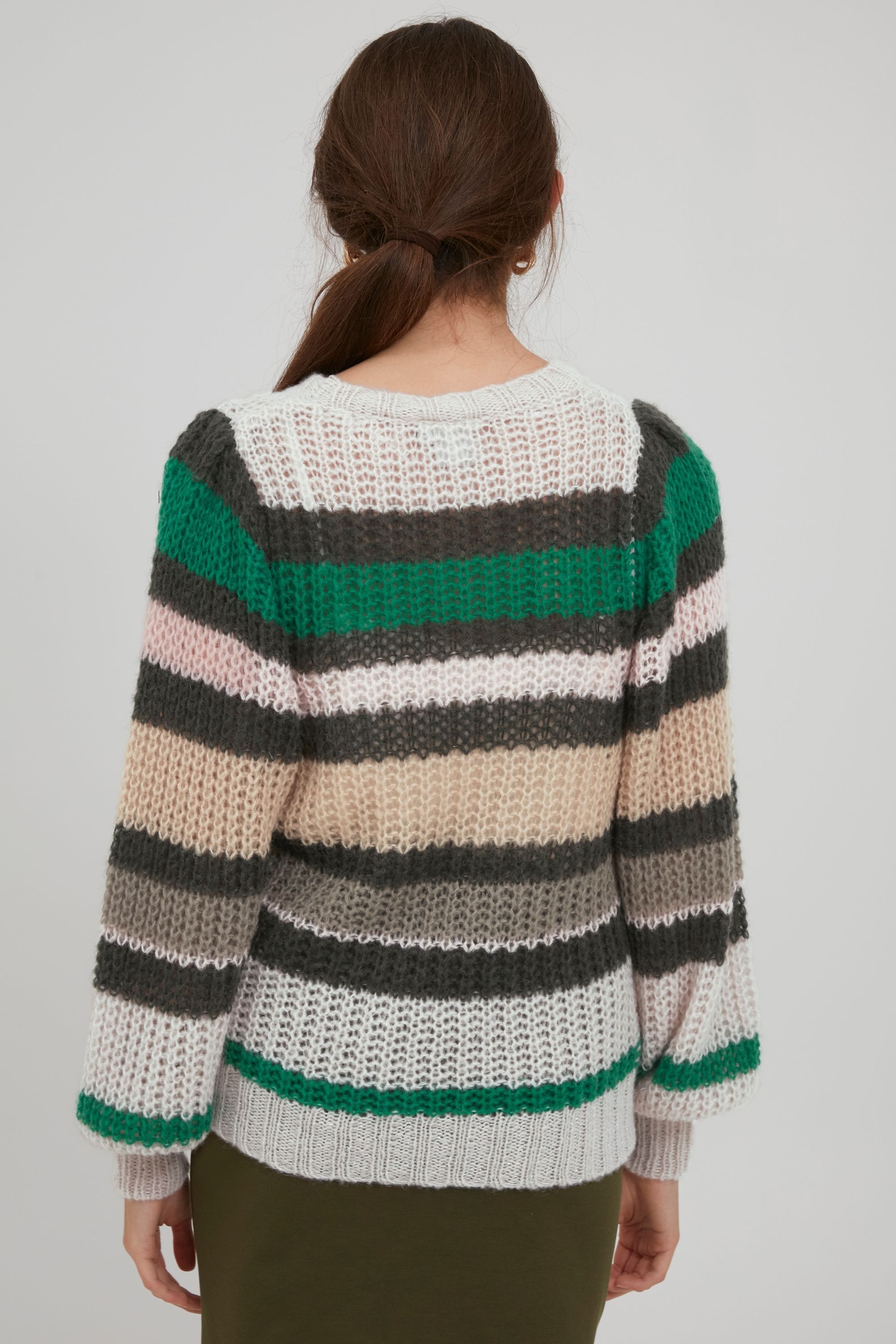Ichi Strickfleece-Pullover »Strickpullover IHMaisa«
