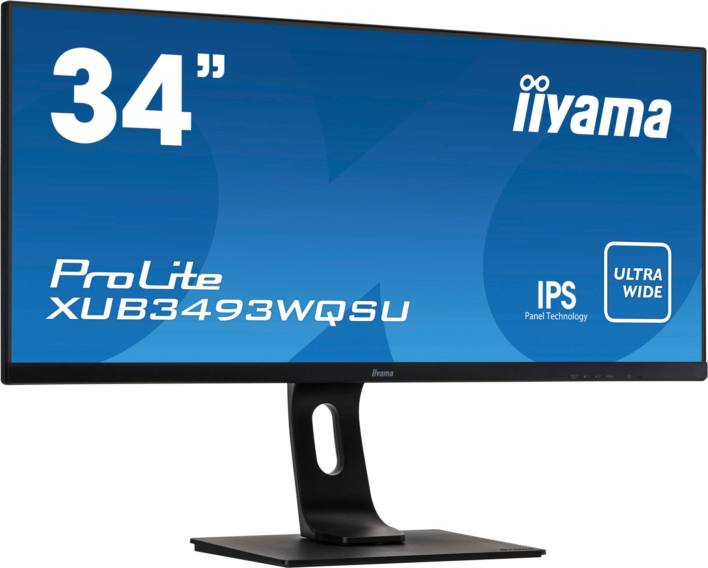 Iiyama Gaming-Monitor »XUB3493WQSU-B1«, 86,7 cm/34 Zoll, 3440 x 1440 px, UWQHD, 4 ms Reaktionszeit, 75 Hz