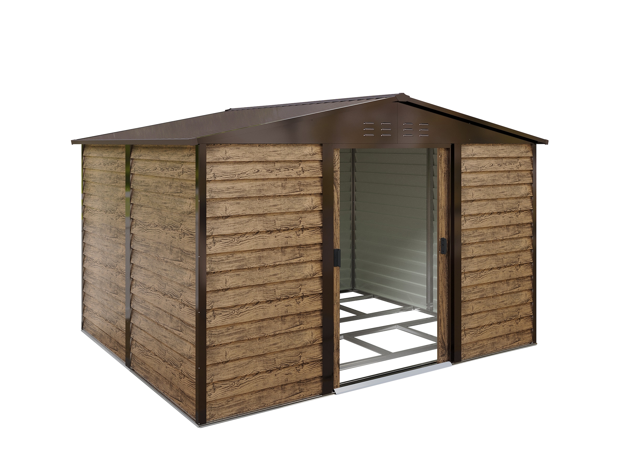 KONIFERA Gerätehaus »Segovia Verde« mit Fundamentrahmen