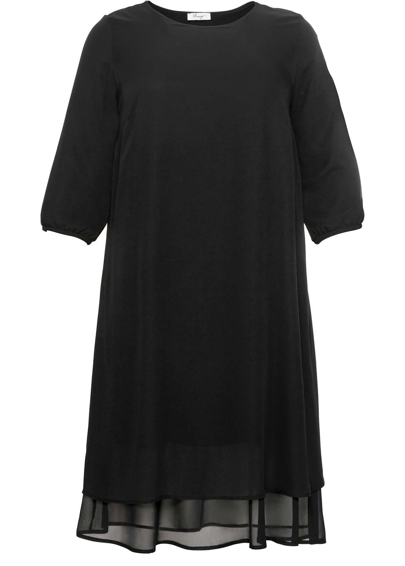 Sheego Chiffonkleid »Chiffonkleid«