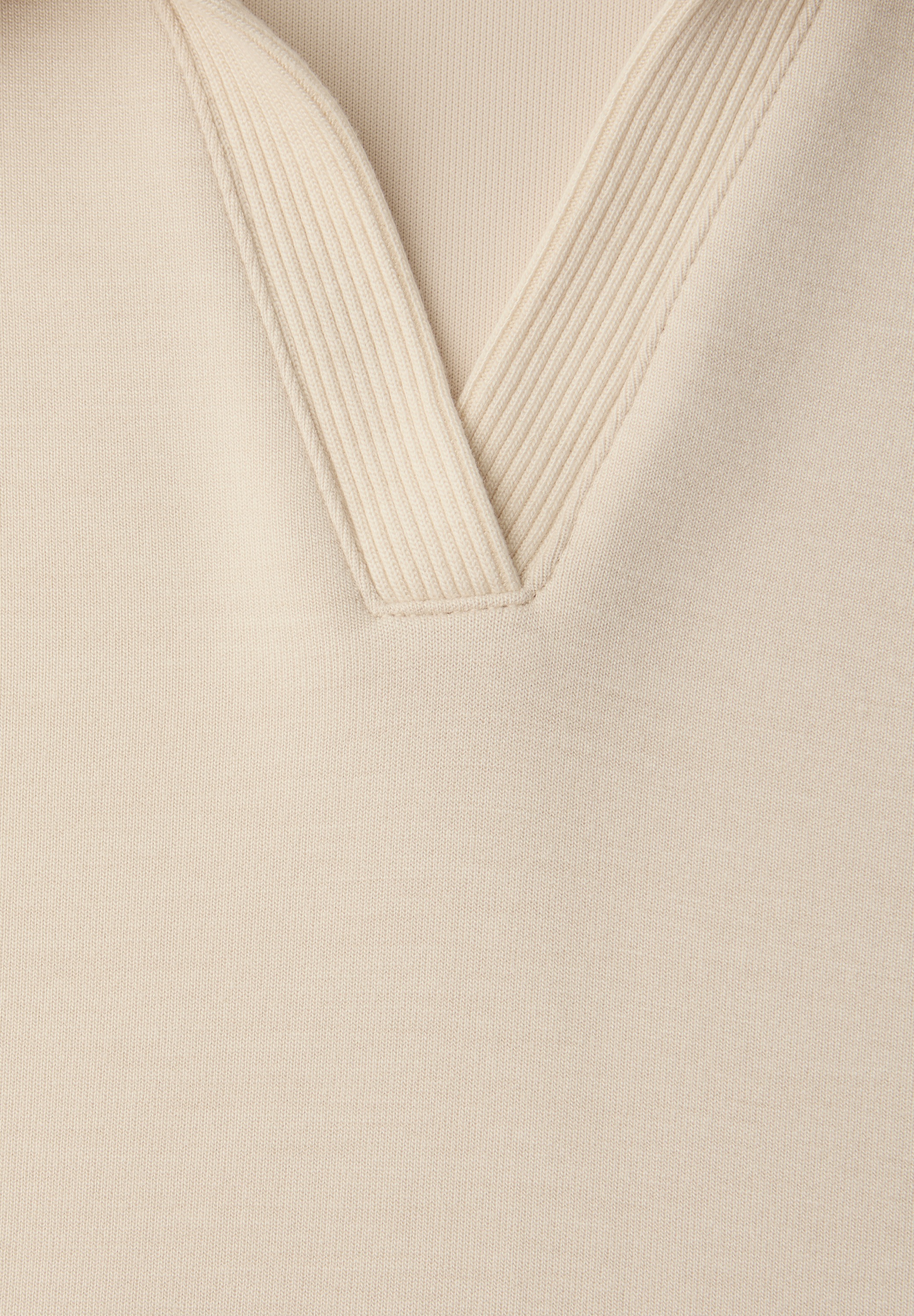 STREET ONE Shirttop mit Polo Kragen