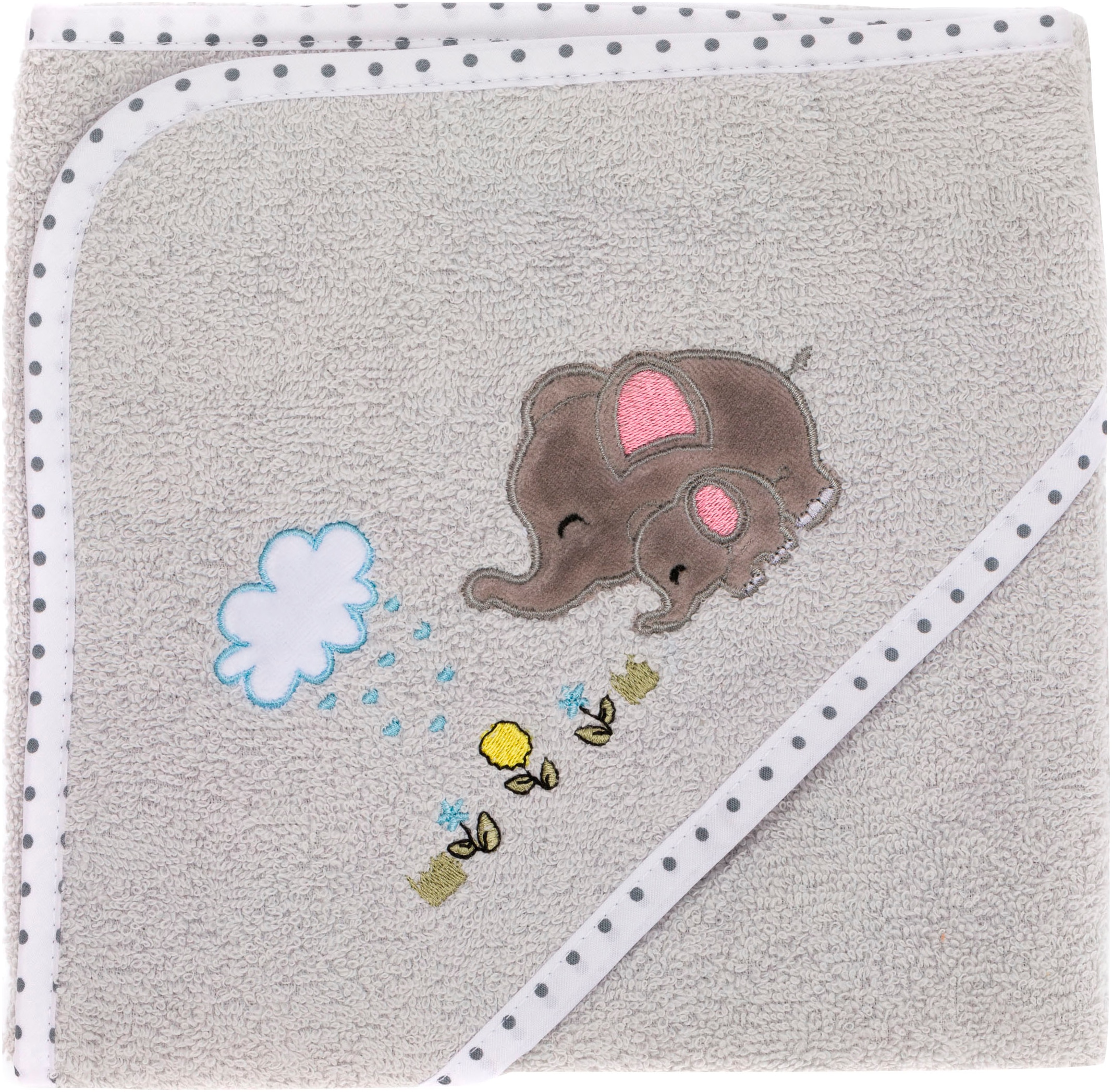 Fillikid Kapuzenhandtuch »mit Tiermotiv«, (1 St.)