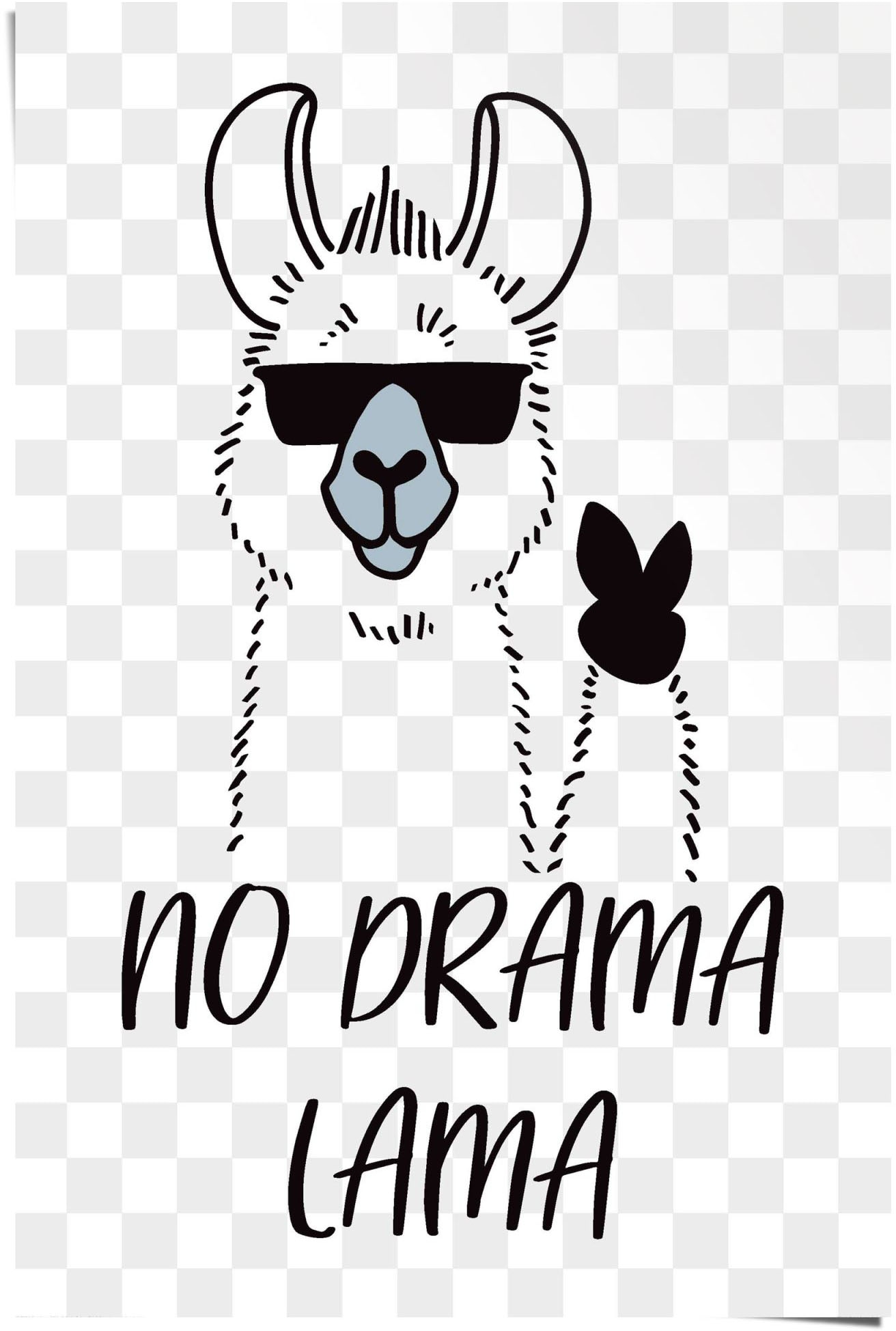 Poster »No Drama Lama«, (1 St.)