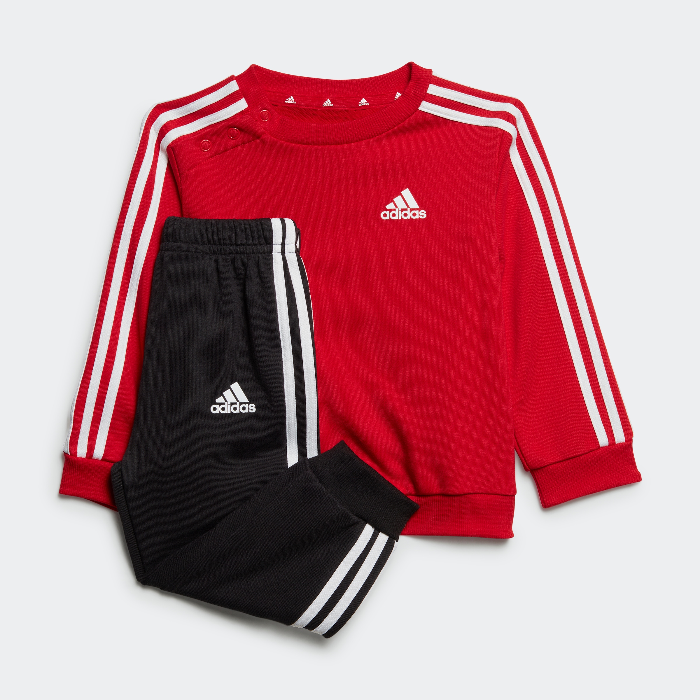 adidas Sportswear Trainingsanzug »ESSENTIALS 3STREIFEN KIDS JOGGINGANZUG«, (2  tlg.) im OTTO Online Shop