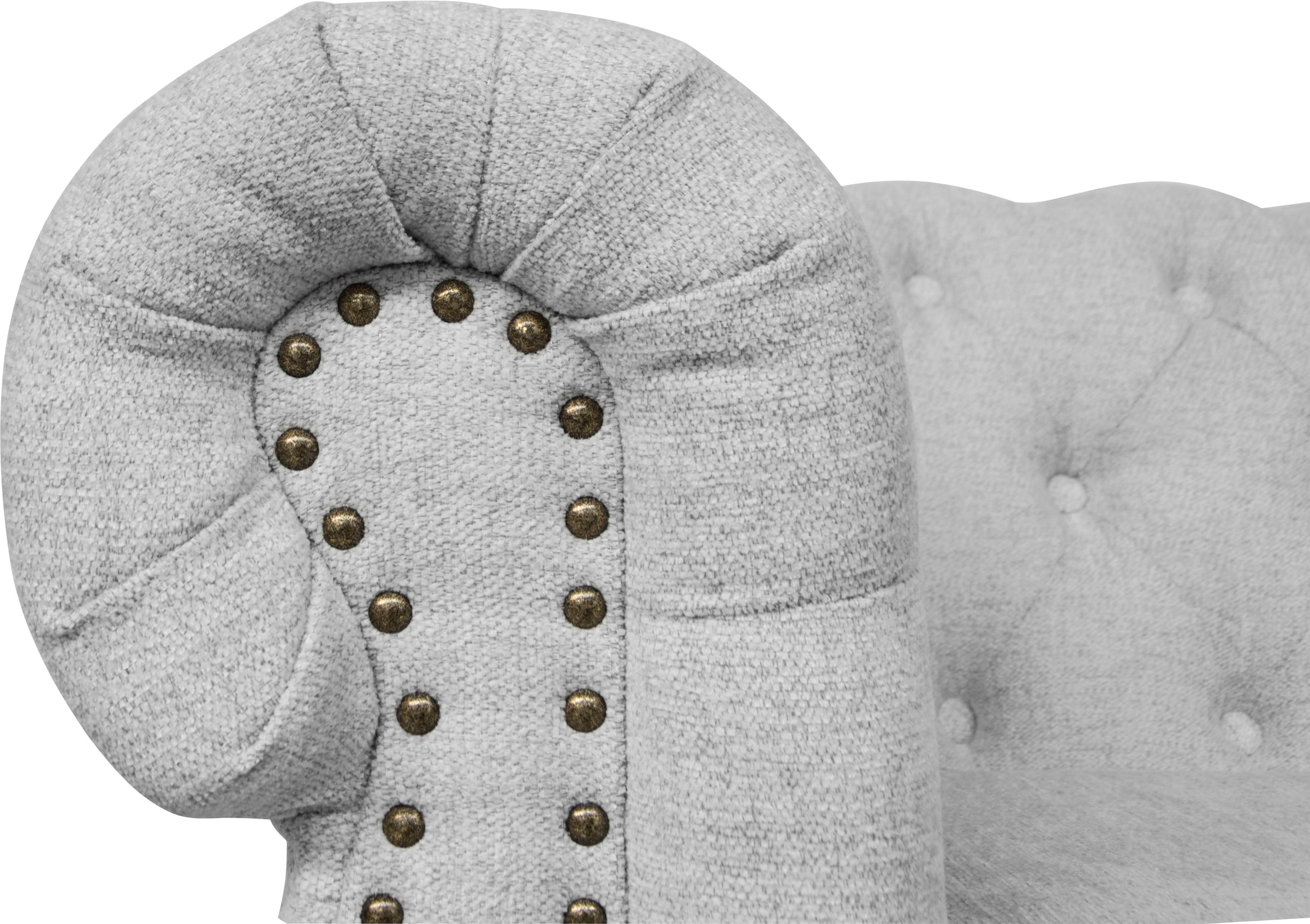Home affaire Chesterfield-Sofa »Aarburg«, aufwändige Knopfheftung und Ziernägel im Chesterfield-Design