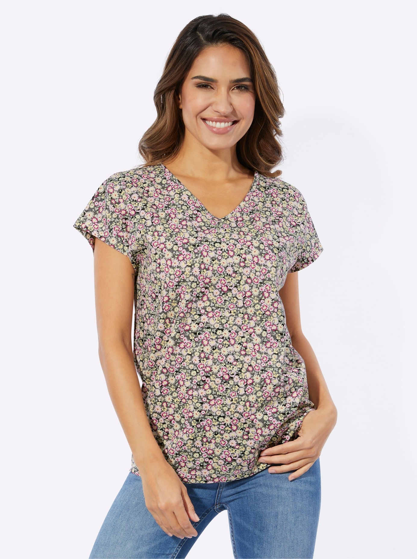 Classic Basics V-Shirt »Shirt«, (1 tlg.)