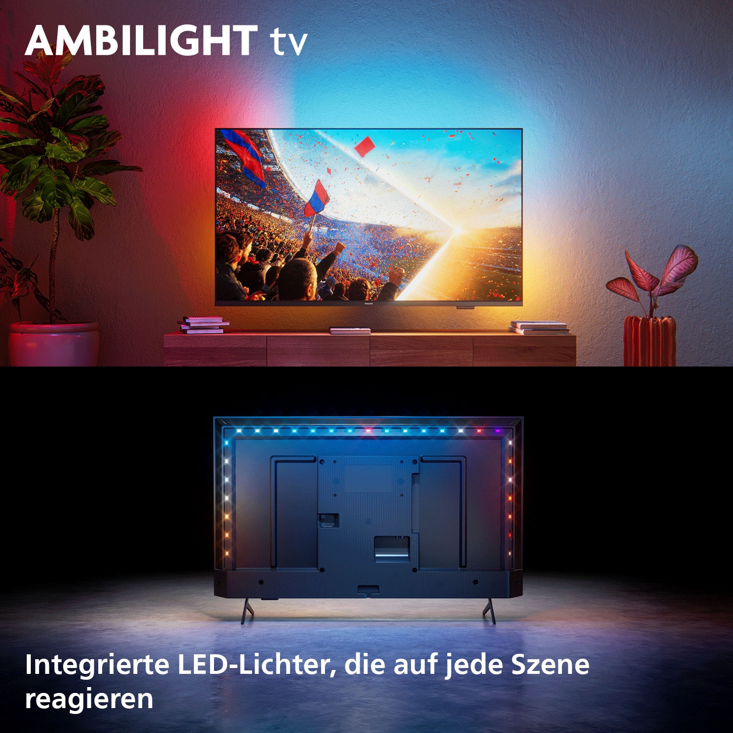 Philips LED-Fernseher »50PUS8001/12« 126 cm/50 ″ Smart-TV