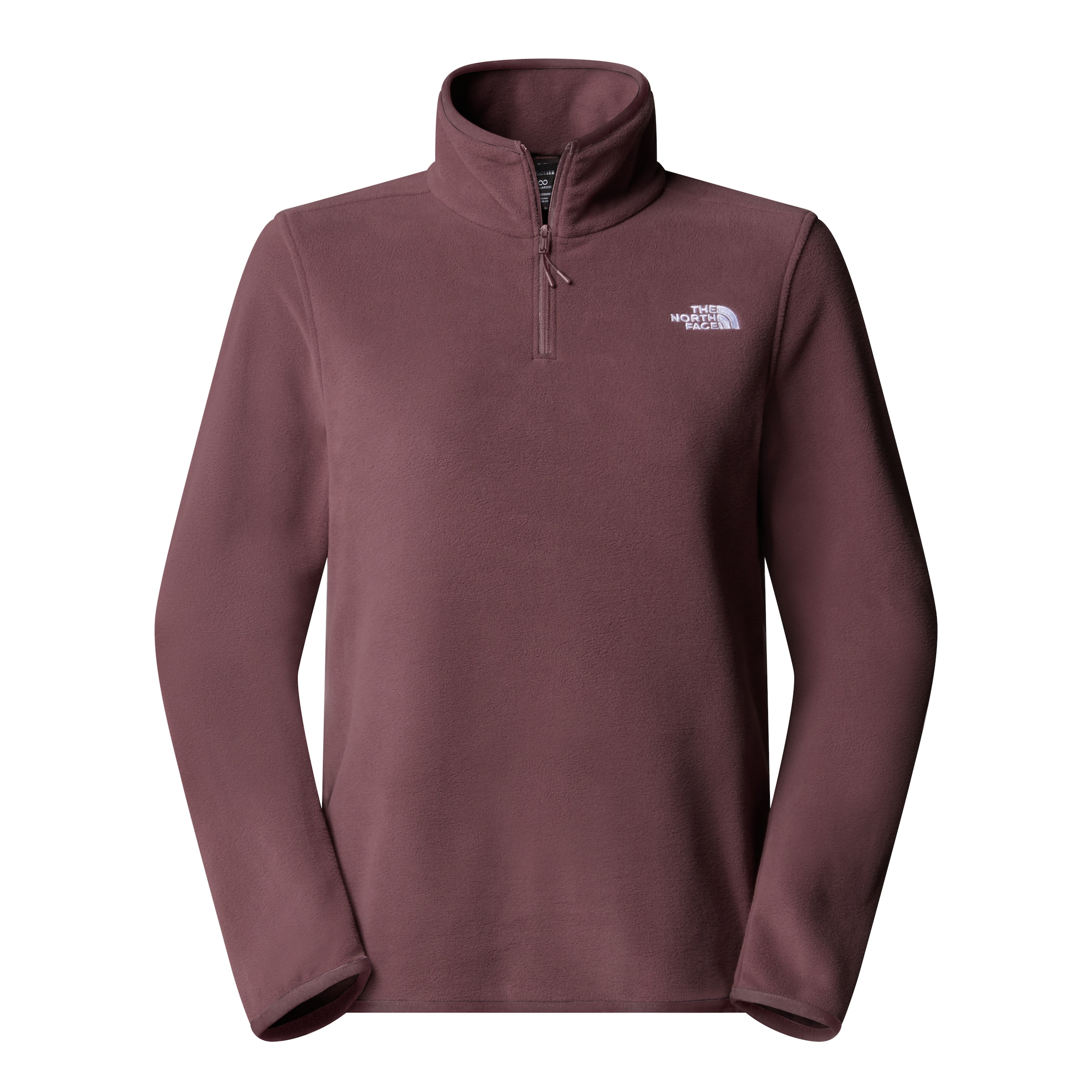 The North Face Strickfleece-Pullover »W GLACIER FLEECE 1/4 ZIP JACKET«, (1 tlg.)