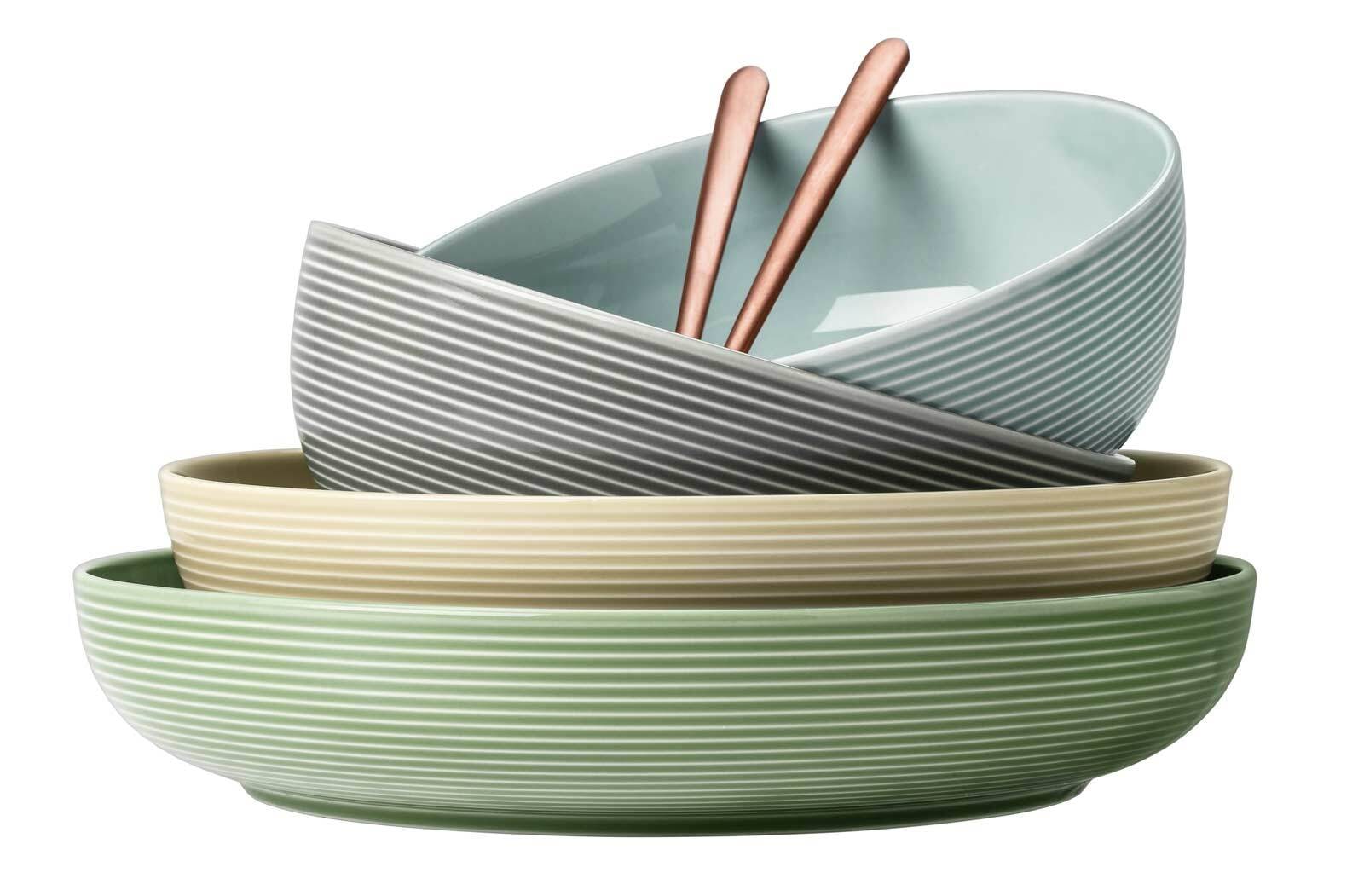 Seltmann Weiden Schale »Foodbowls Beat Color Glaze ø 25,5 cm 4er Set« 4 tlg.