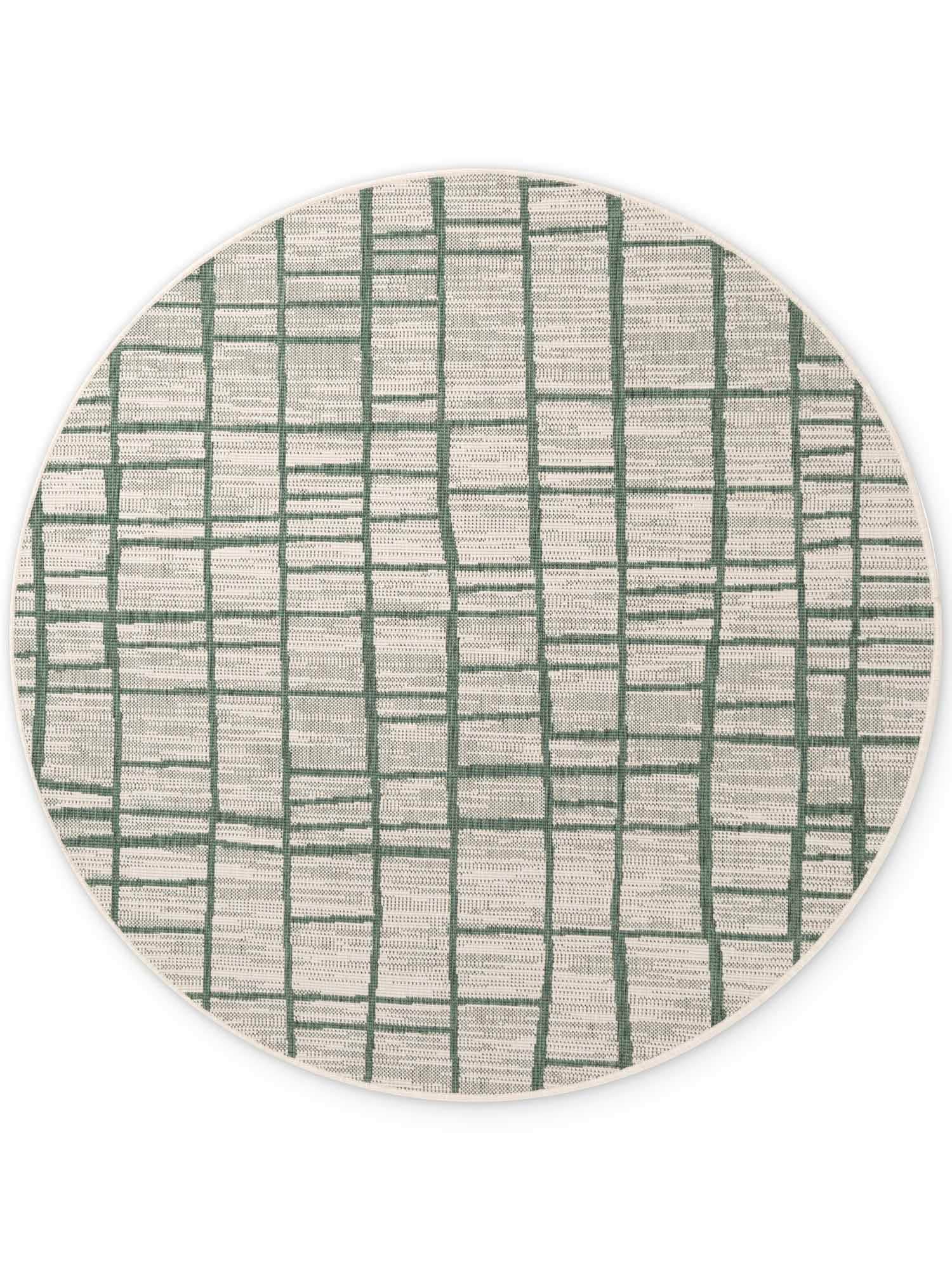 Ted Baker Teppich »Crouch , Wendeteppich« rund 8 mm Höhe Designteppich, Wetterfest, Pflegeleicht, Modern, Wohnzimmer, Terrasse