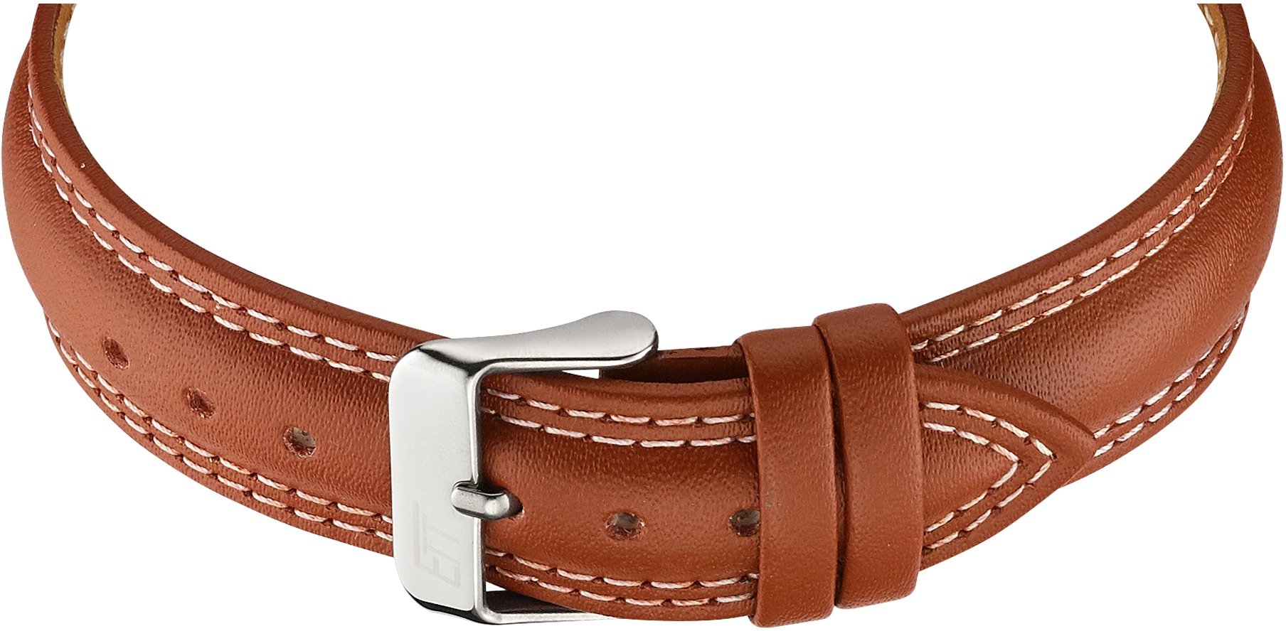 ETT Funkuhr »Gobi«, Armbanduhr, Herrenuhr, Datum, Solar, Lederarmband