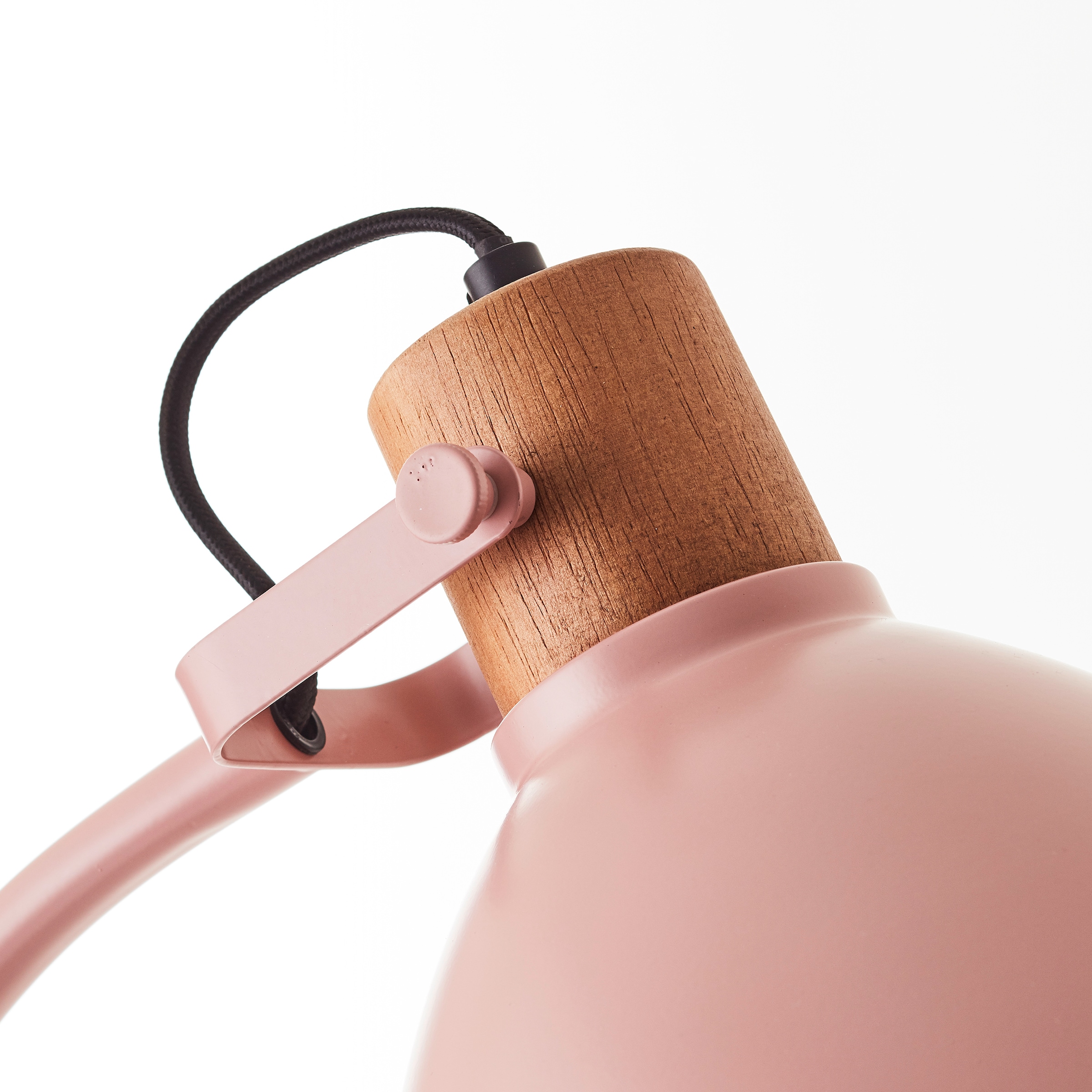 Brilliant Stehlampe »Erena«, 1 flammig, Leuchtmittel E27 | ohne Leuchtmittel, Höhe 150 cm, E27, Metall/Holz