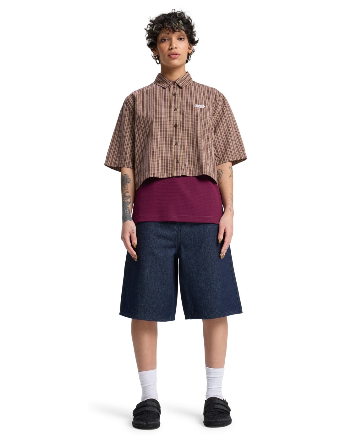 Quiksilver Jeansshorts »Tya Baggy«