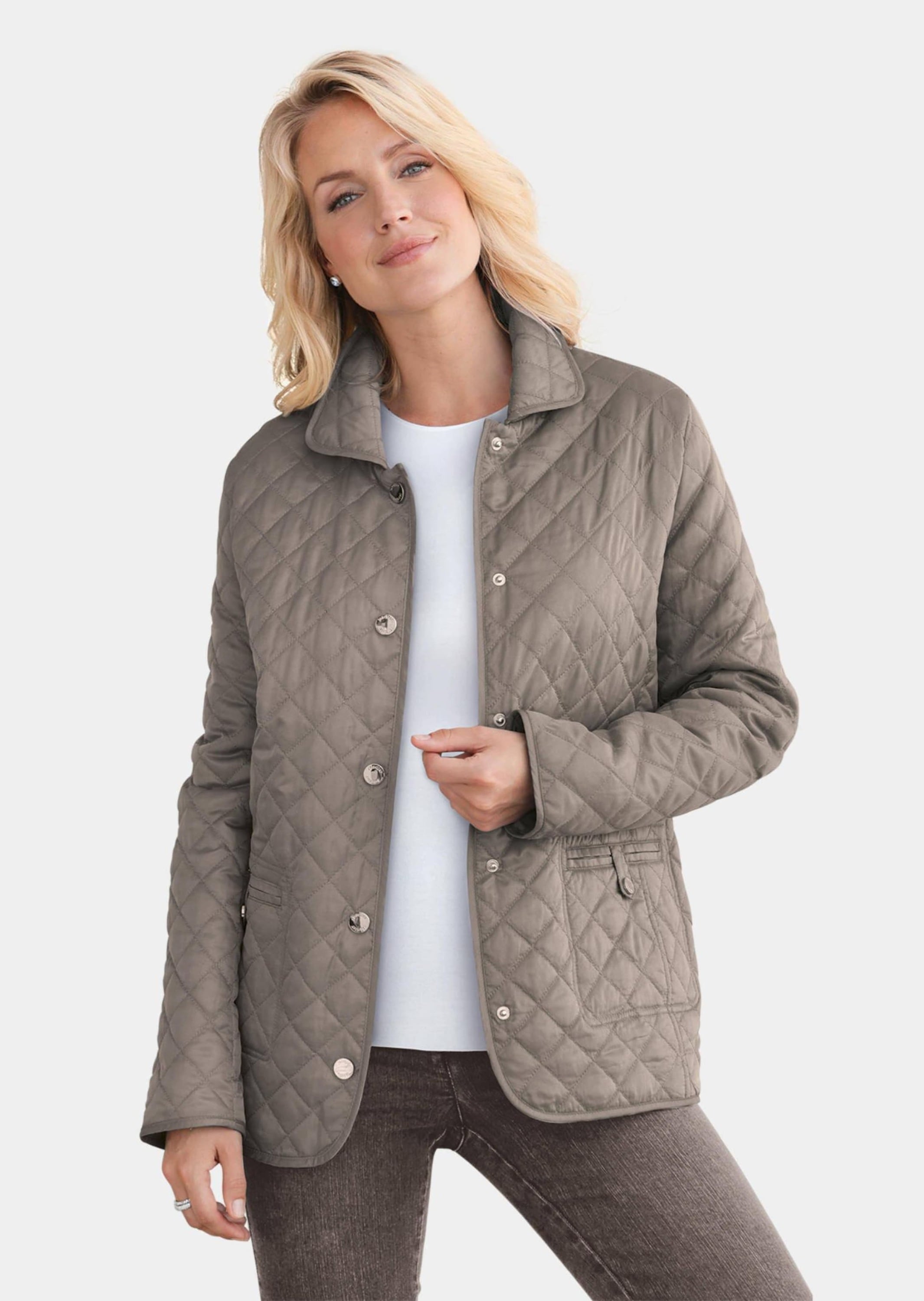 GOLDNER Steppjacke »Leichte Jacke mit regelmäßigem Stepp«