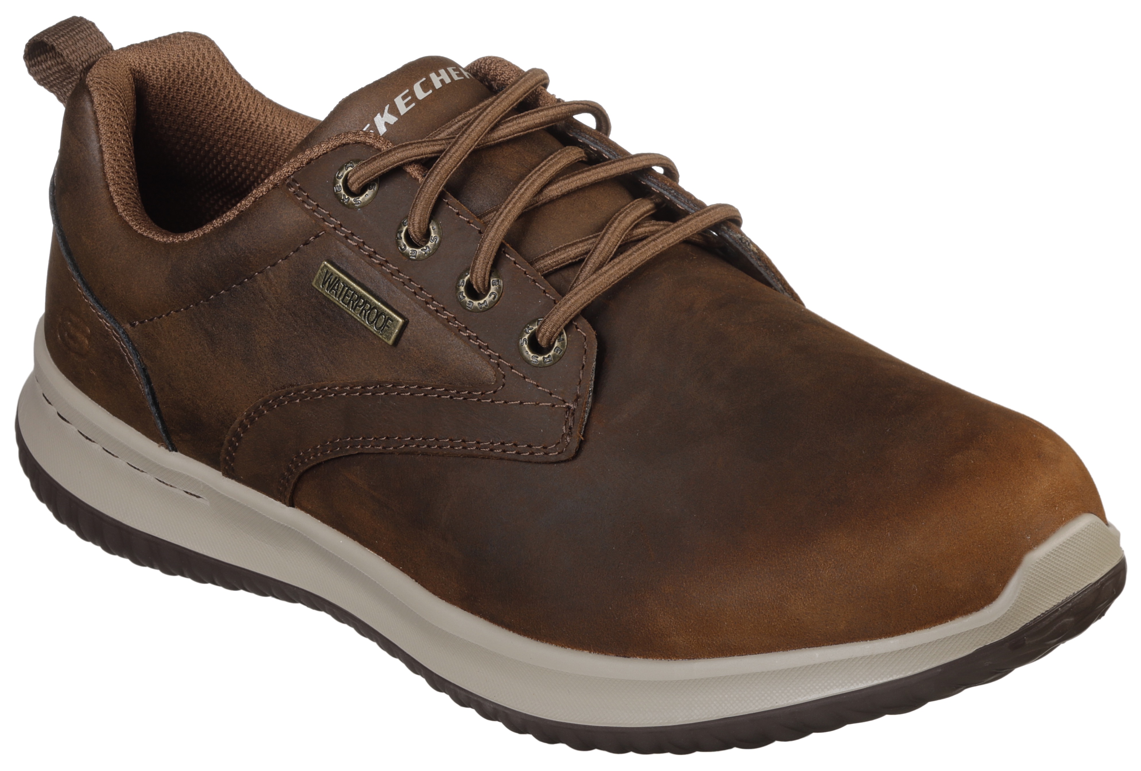 Slipper »DELSON ANTIGO«, mit elastischen Schnürsenkeln