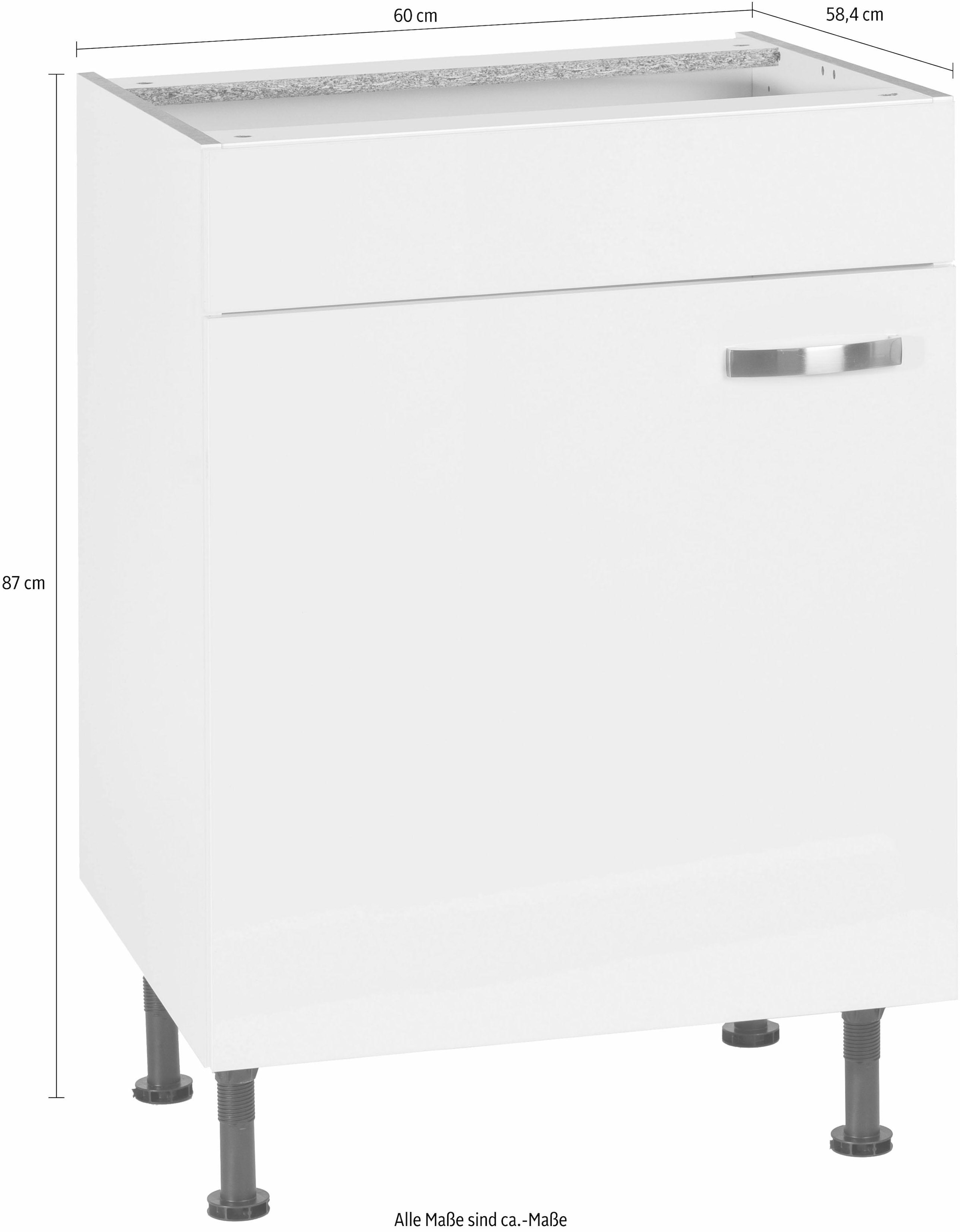 KOCHSTATION Spülenschrank »KS-Cara«, Breite 60 cm