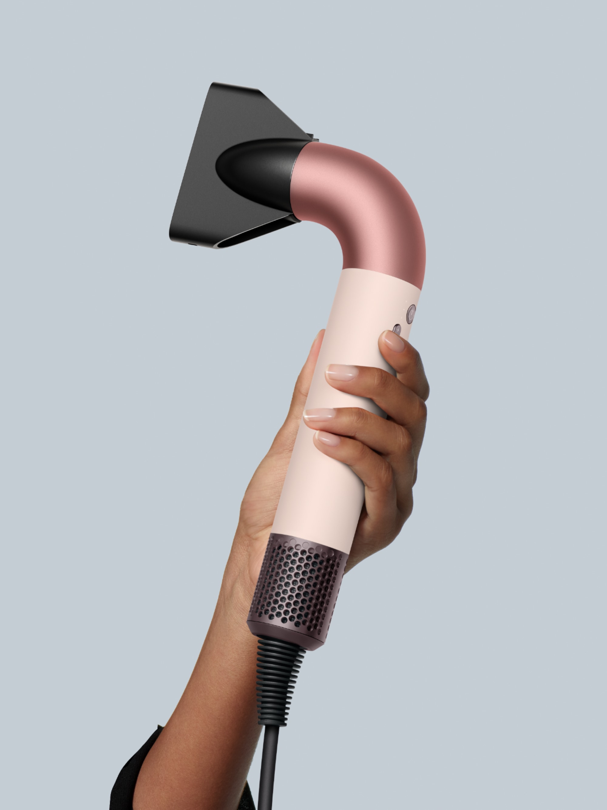 DYSON Haartrockner »Dyson Supersonic r™ Straight+Wavy Ceramic Pink/Roségold« 1.700 W 5 Aufsätze Leistungsstärkster und zugleich leichtester Haartrockner.