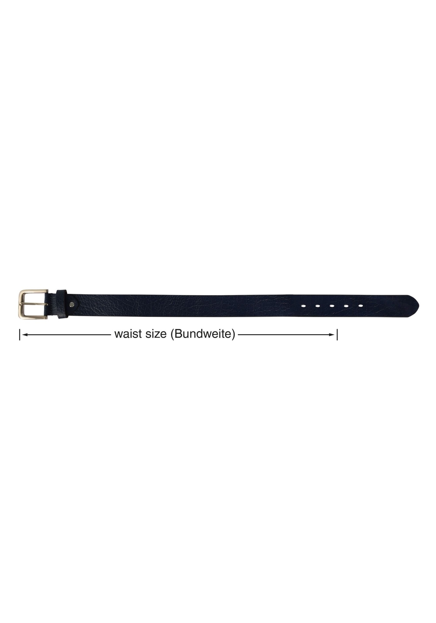 Leonardo Verrelli Ledergürtel »Echt Leder, dkl. blau, 2. Wahl , 90 cm - 140 cm (Bundweite)«