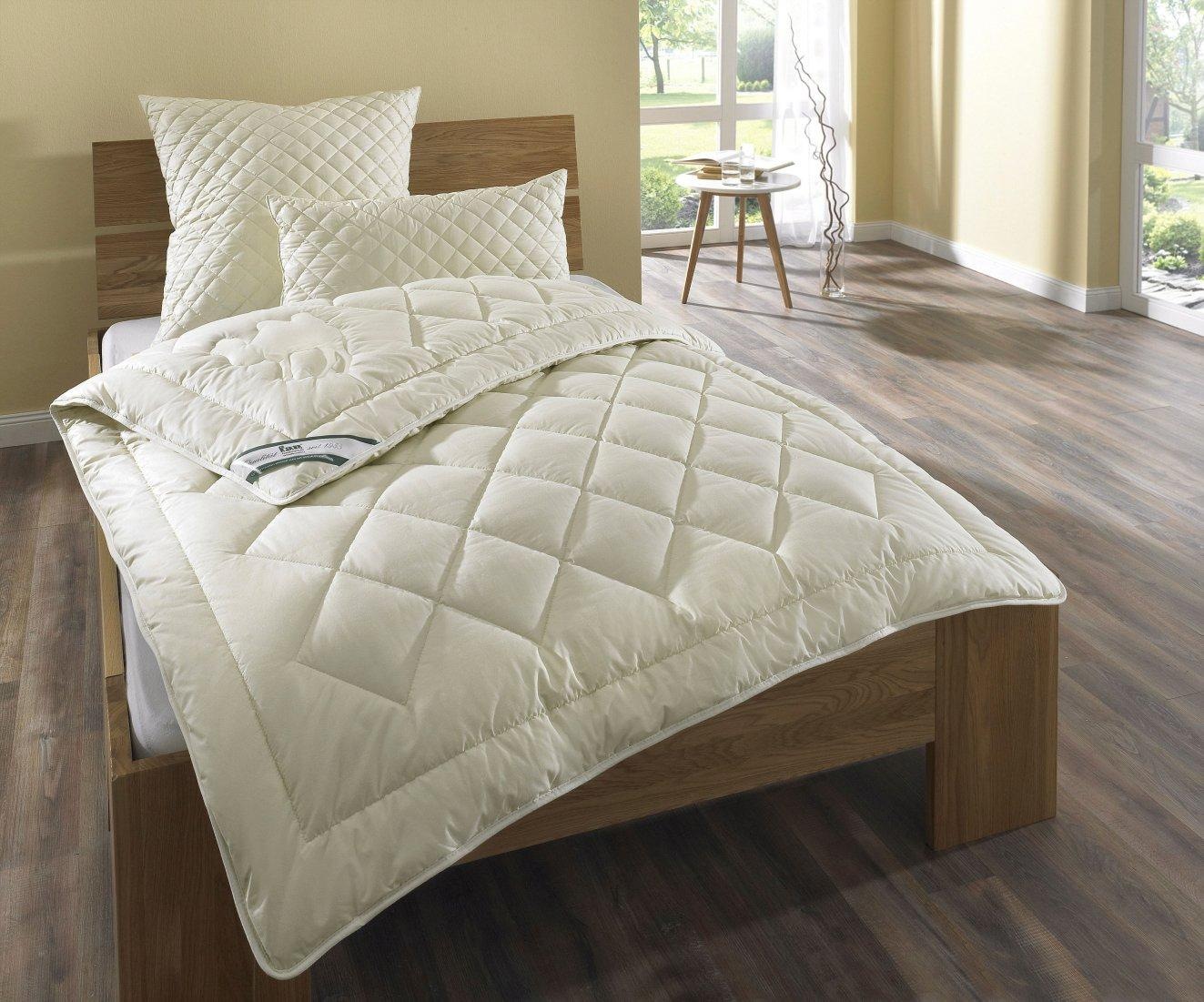 Fan Naturhaarbettdecke »Kamelhaar« leicht Füllung 100Kamelhaar 1 Stk. tlg. „Made in Germany“ in beige, Größe B/L: 140 cm x 200 cm