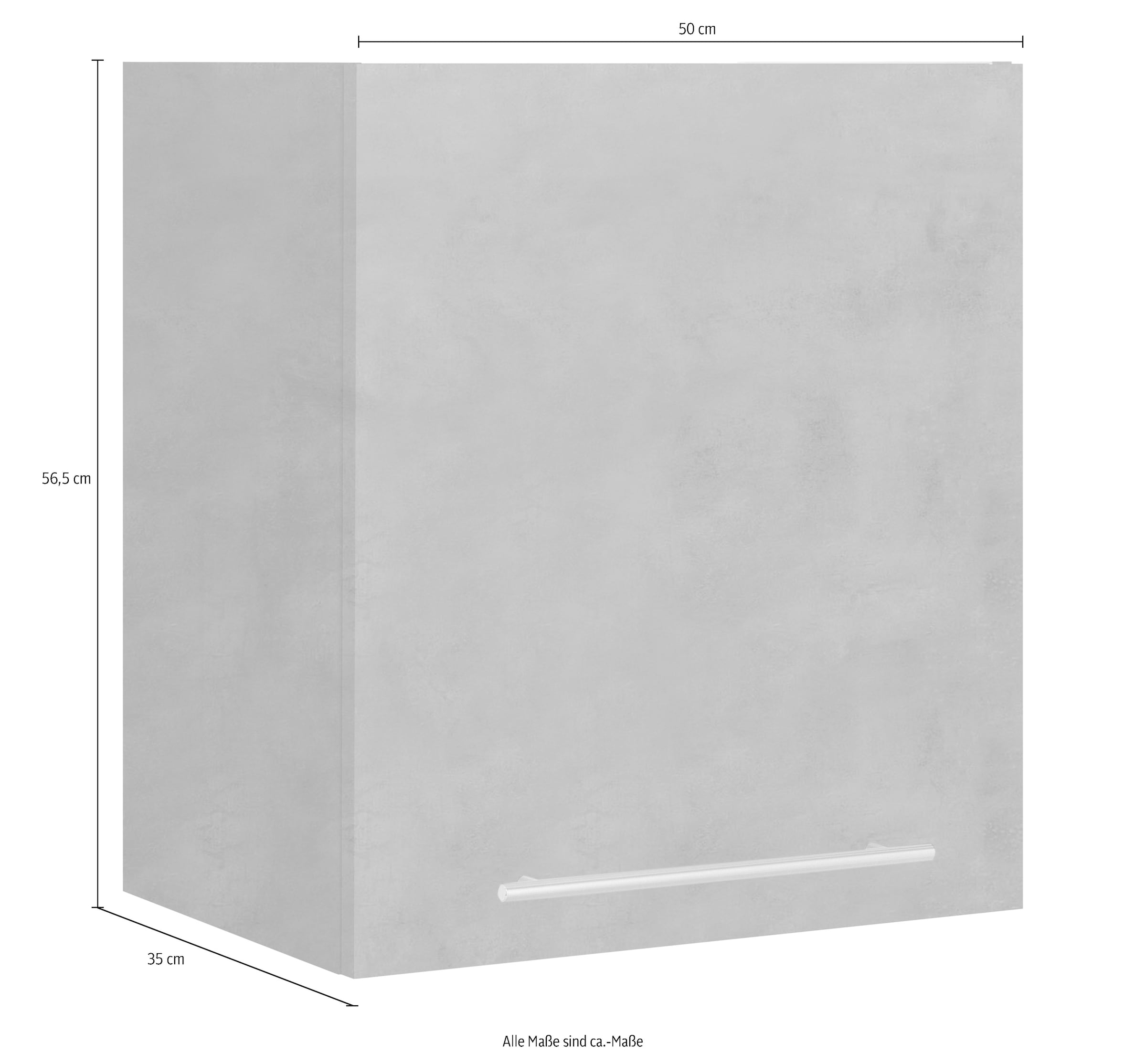 wiho Küchen Hängeschrank »Flexi2« Breite 50 cm