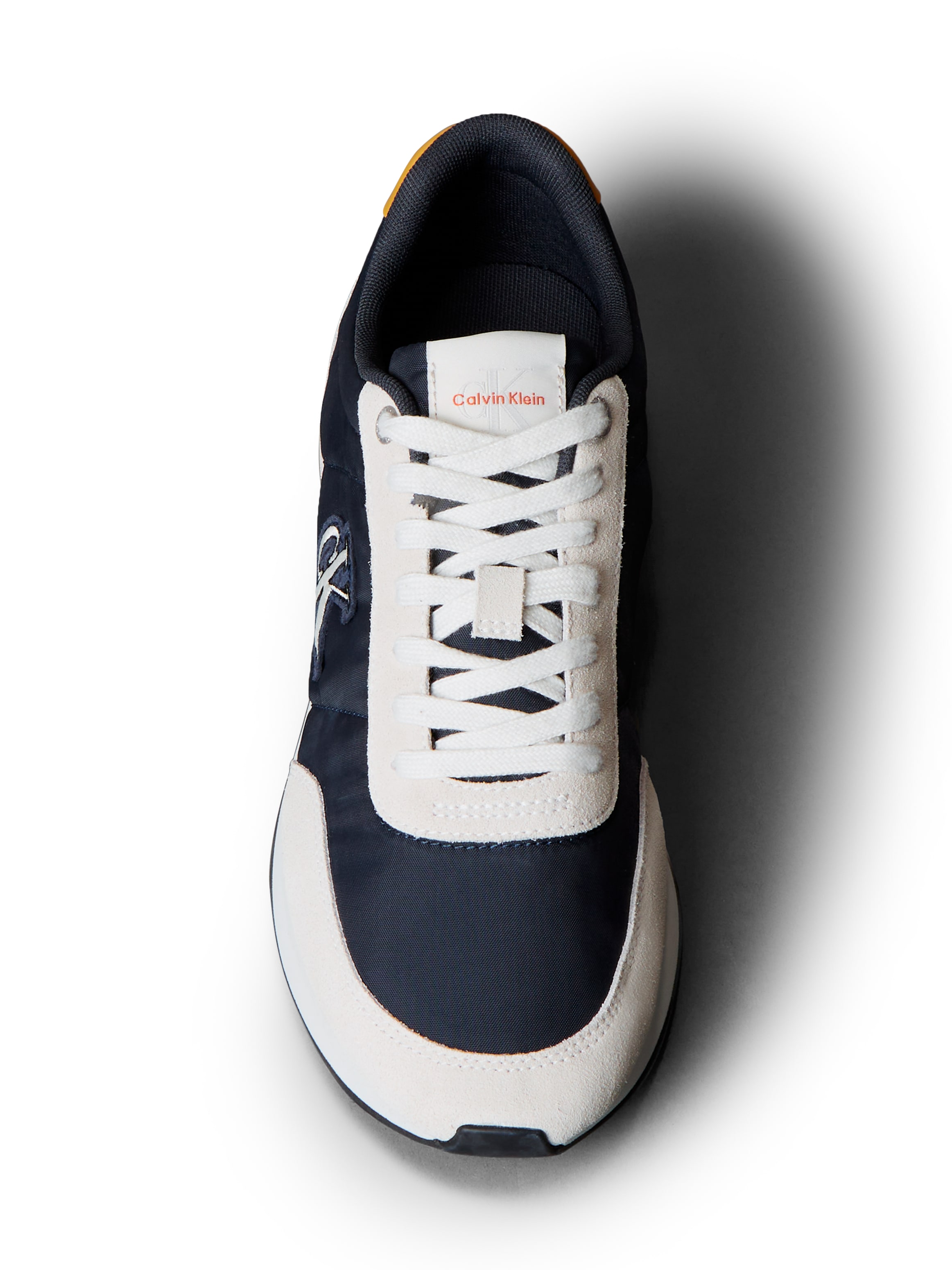 Calvin Klein Jeans Sneaker »RETRO RUNNER ESS MIX MAT«  Freizeitschuh, Halbschuh, Schnürschuh mit Logo-Emblem