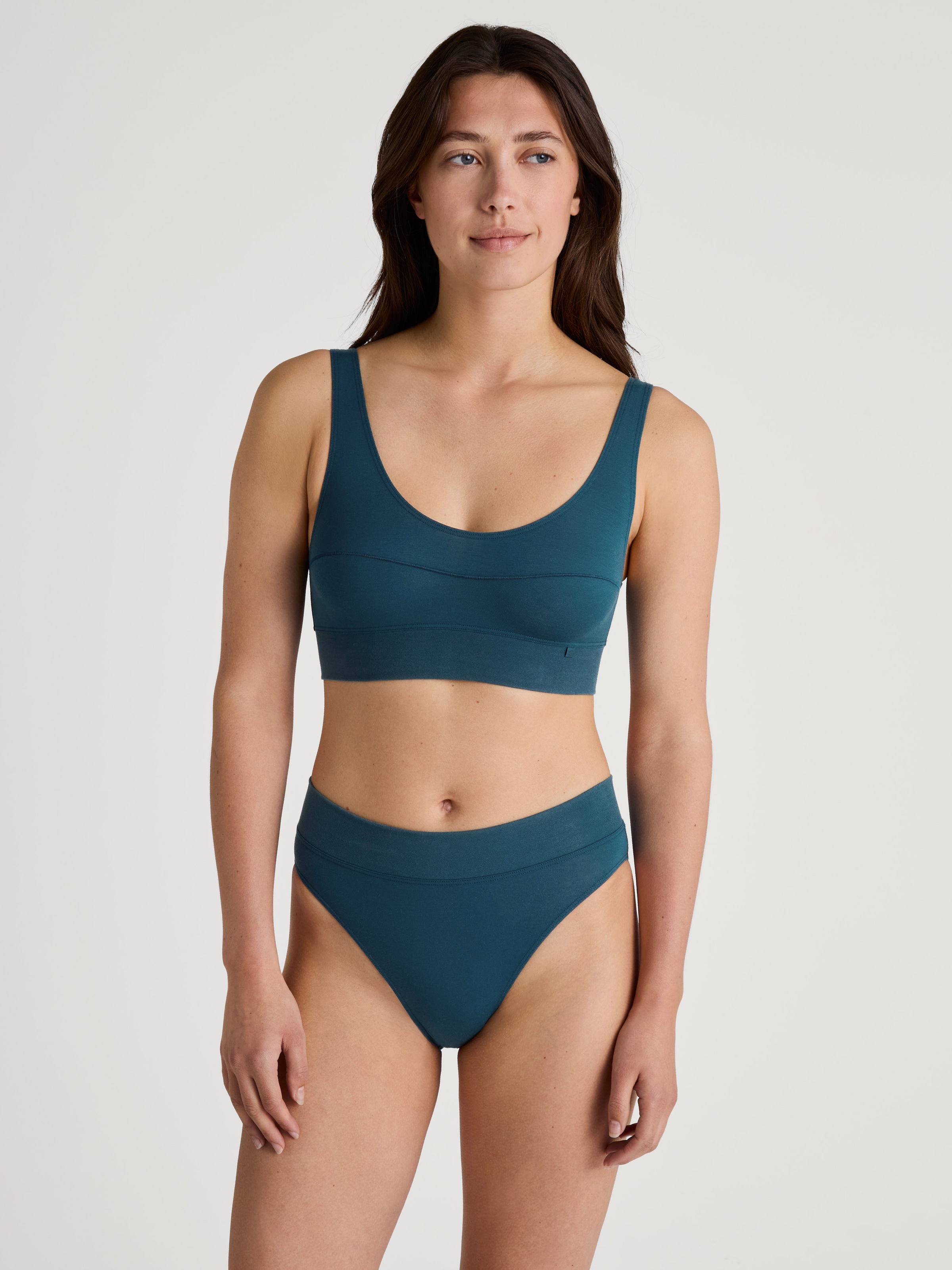 CALIDA High-Waist-Slip »Elastic«, breiter Softbund, elastisch, Single Jersey, atmungsaktiv, weich
