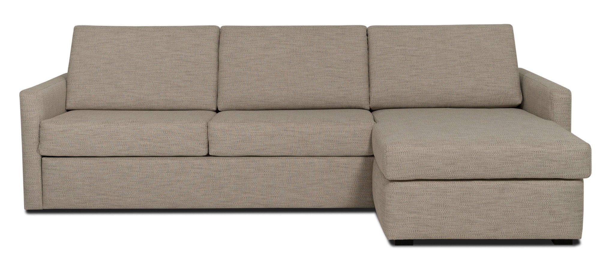 Places of Style Schlafsofa »GOLDPOINT Ecksofa 264 cm, Liegefläche (140/200cm), L-Form,«, Bettfunktion, Bonell-Federkernmatratze und Dauerschläfer-Funktion