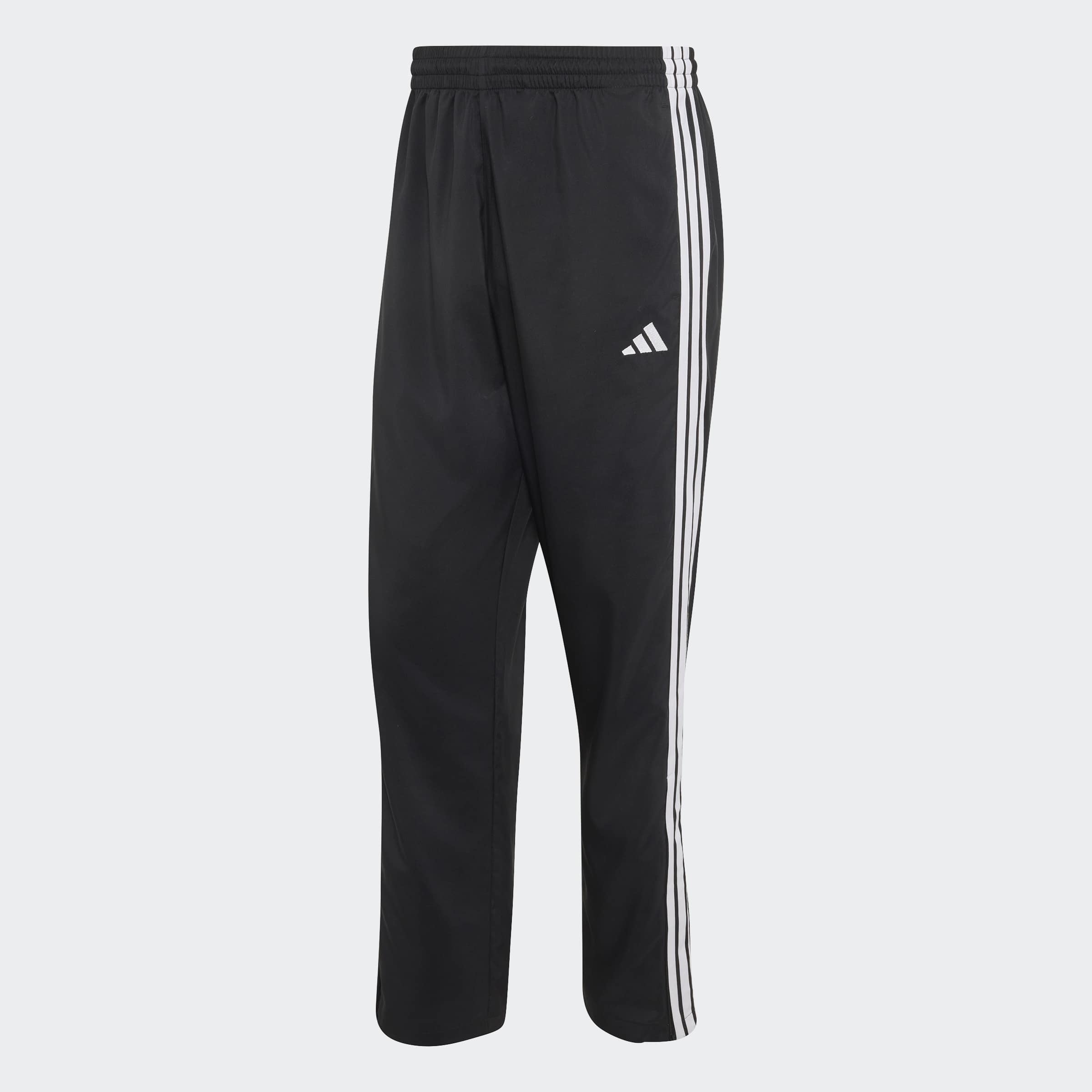 adidas Sportswear Sporthose »ESSENTIALS 3-STREIFEN STANFORD LITE WOVEN TAPERED OPEN HEM«
