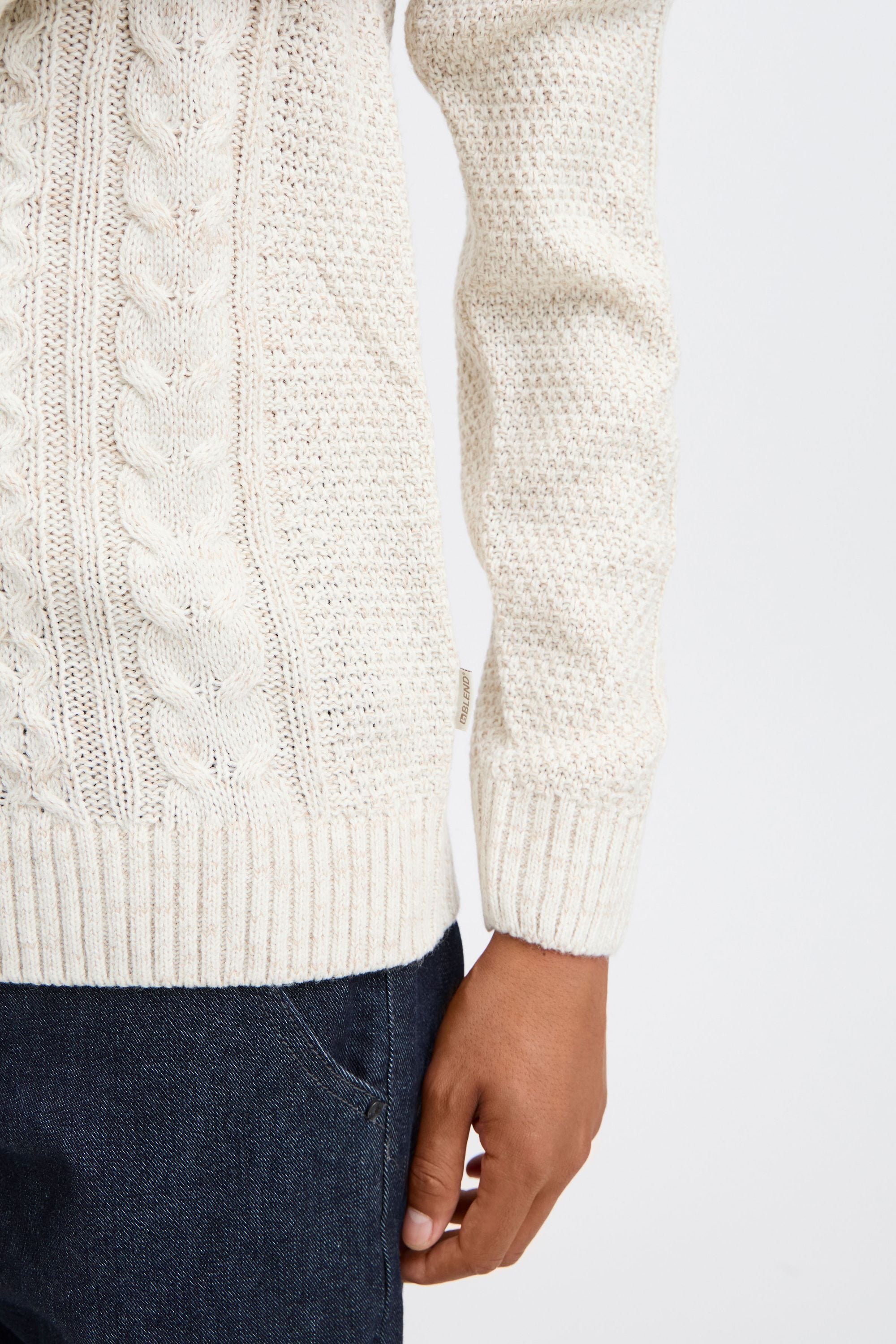 Blend Strickfleece-Pullover »Strickpullover BHPullover«