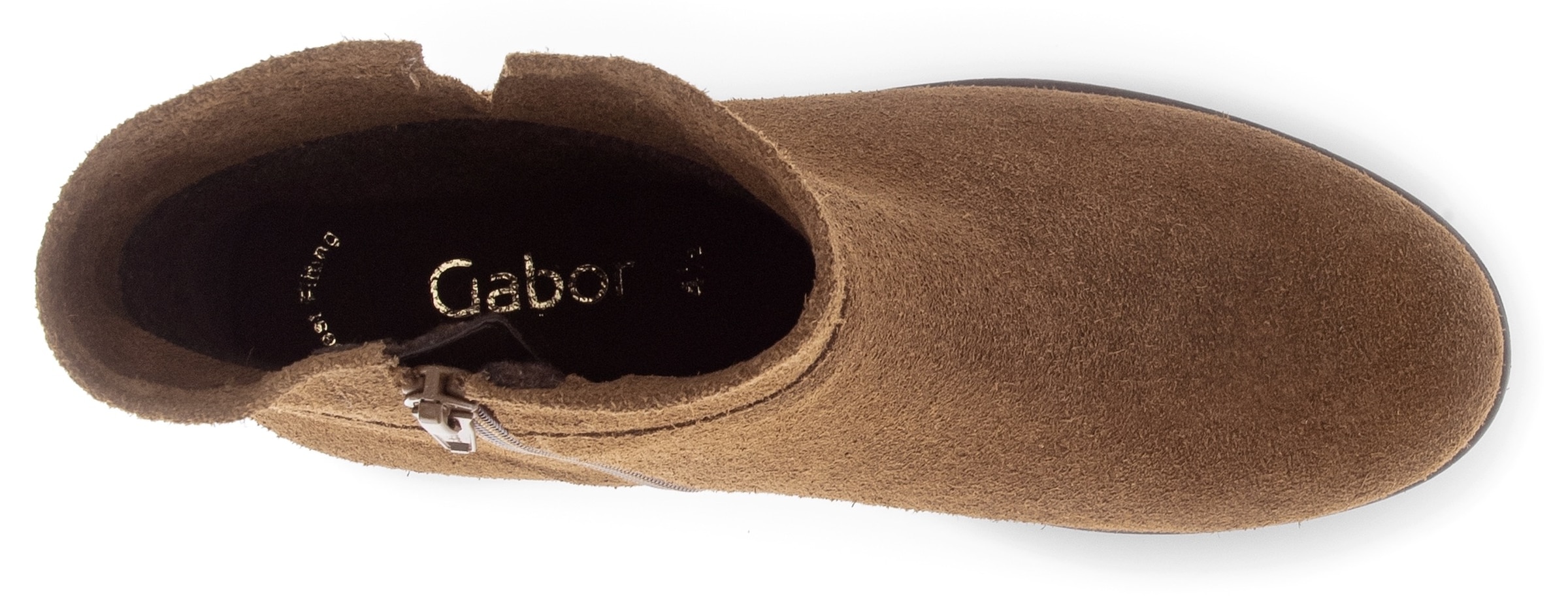 Gabor Stiefelette, Blockabsatz, Boots, Chunky-Boots mit Innenreißverschluss
