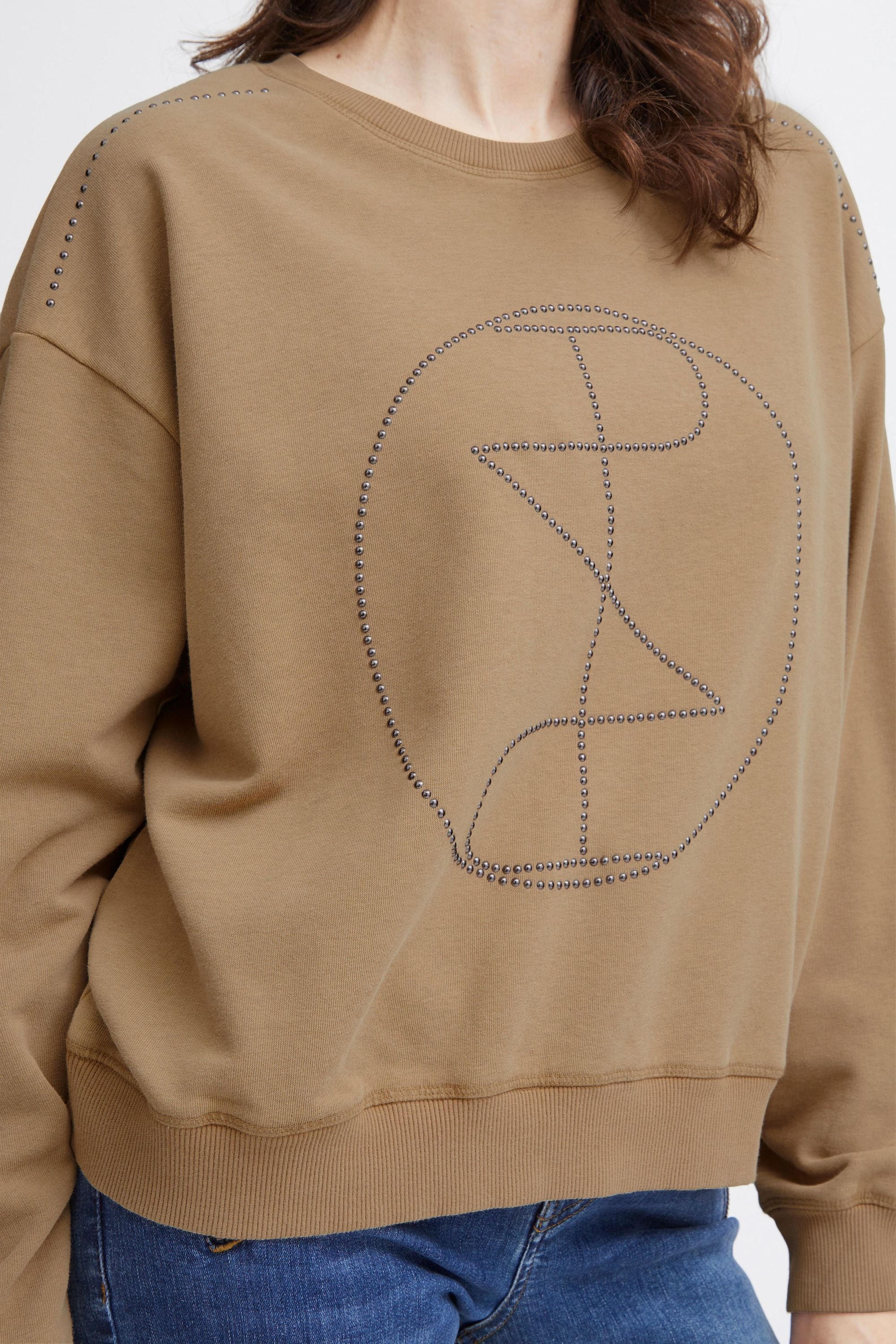 Pulz Jeans Sweatshirt »Rundhalspullover PZMallie«