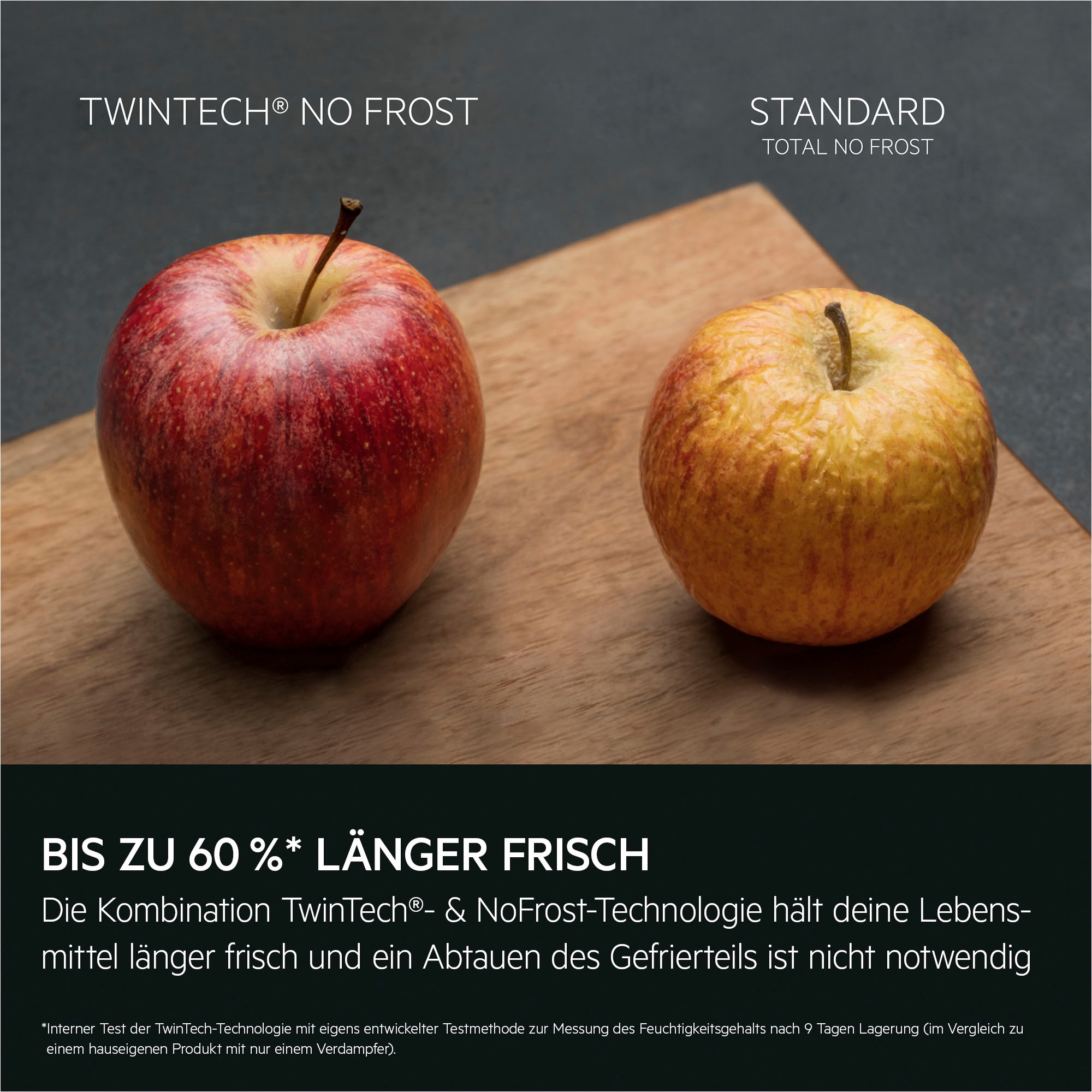 AEG Einbaukühlgefrierkombination Serie 7000 »TSC7M183EC« 176,9 cm hoch 55,7 cm breit 245 Liter, GreenZone-Vitamine bleiben erhalten, NoFrost, Festtür