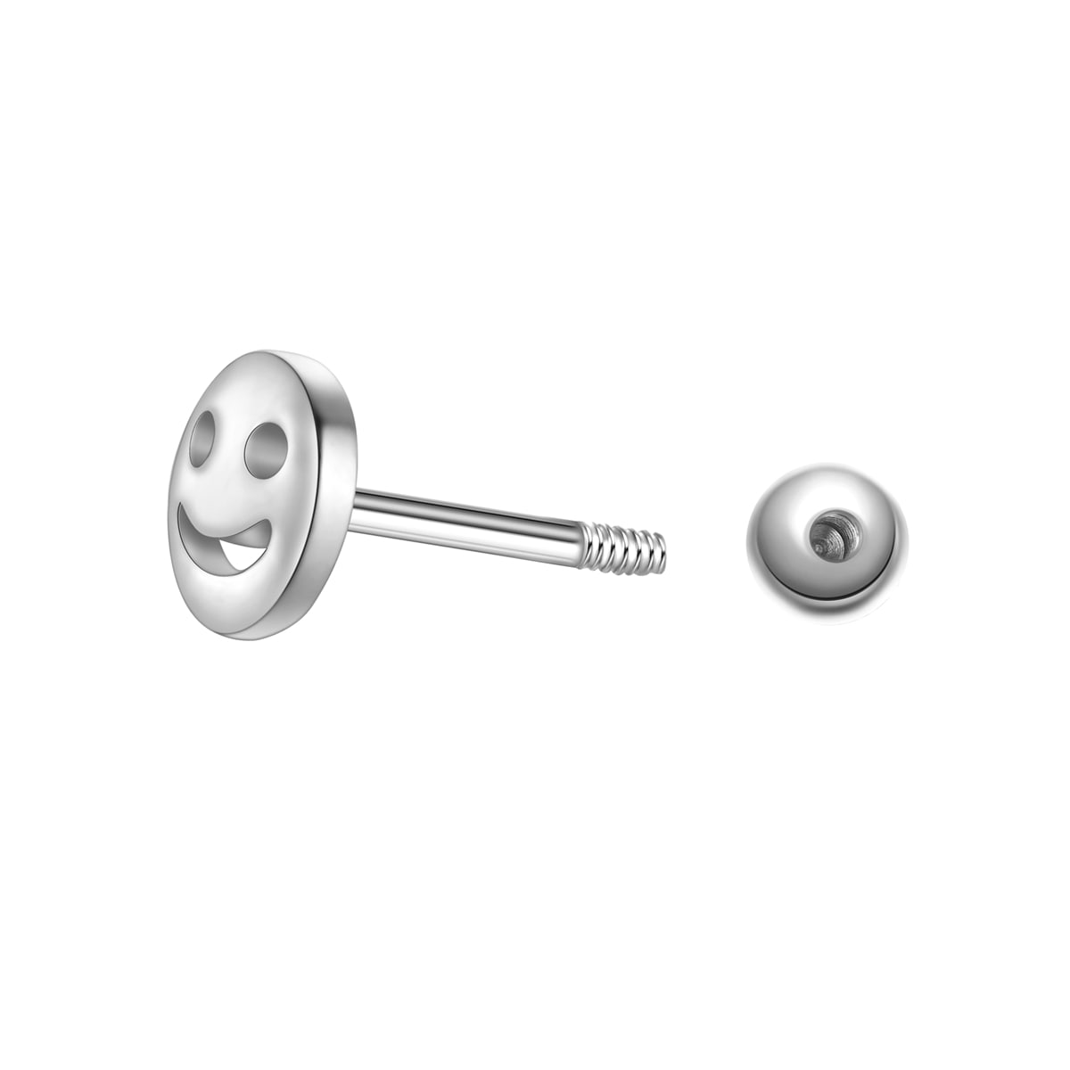 Glanzstücke München Single-Ohrstecker »GSM4010«, (1 tlg.)