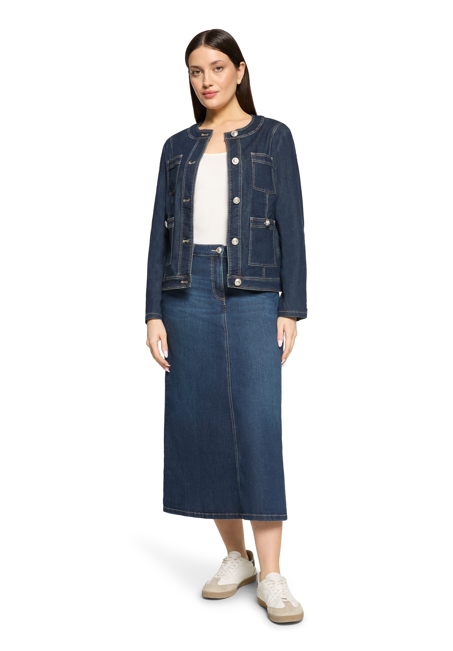 Betty Barclay Jeansrock »Jeansrock mit Waschung«