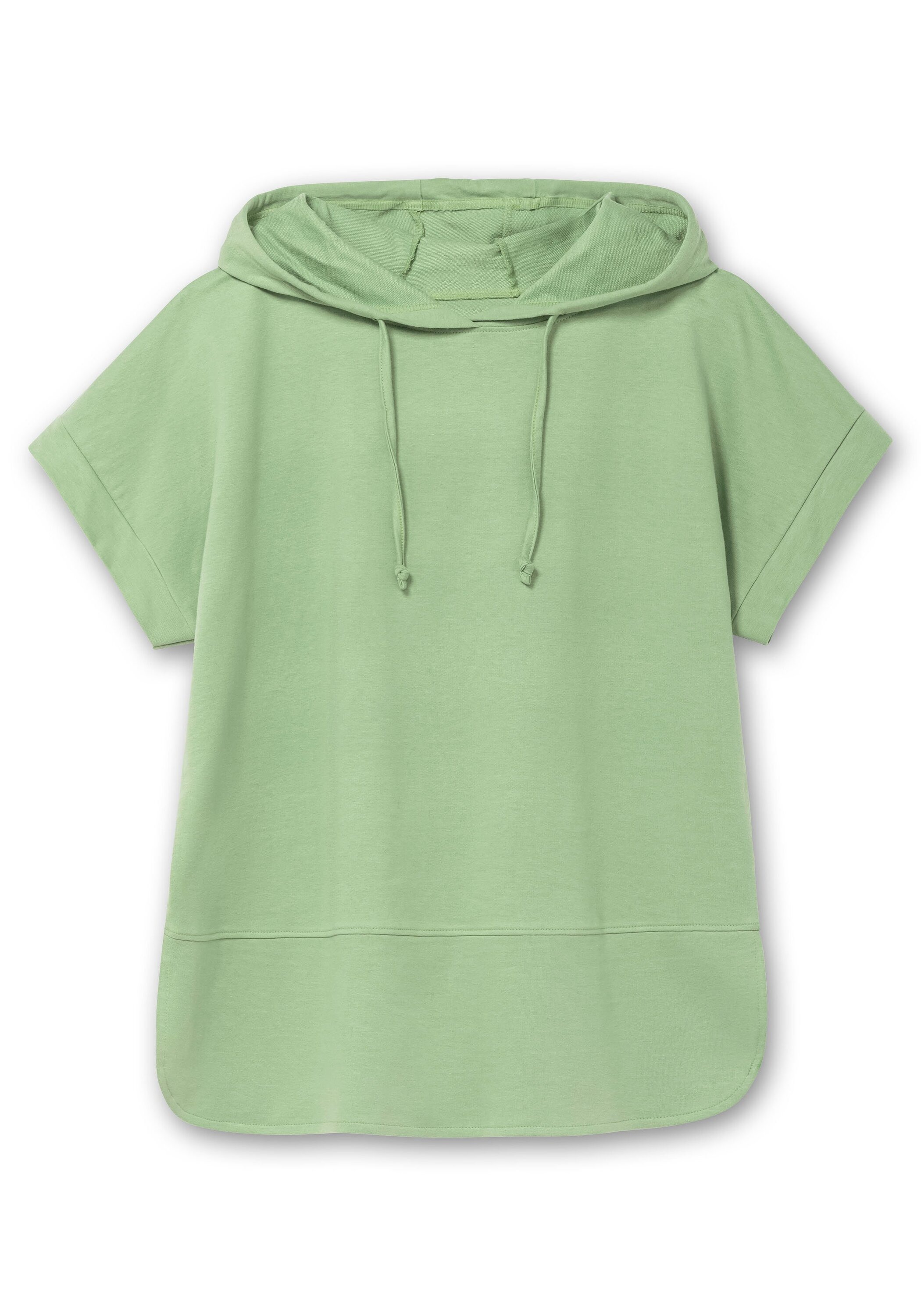 Sheego Sweatshirt »Kapuzensweatshirt mit kurzen Ärmeln«