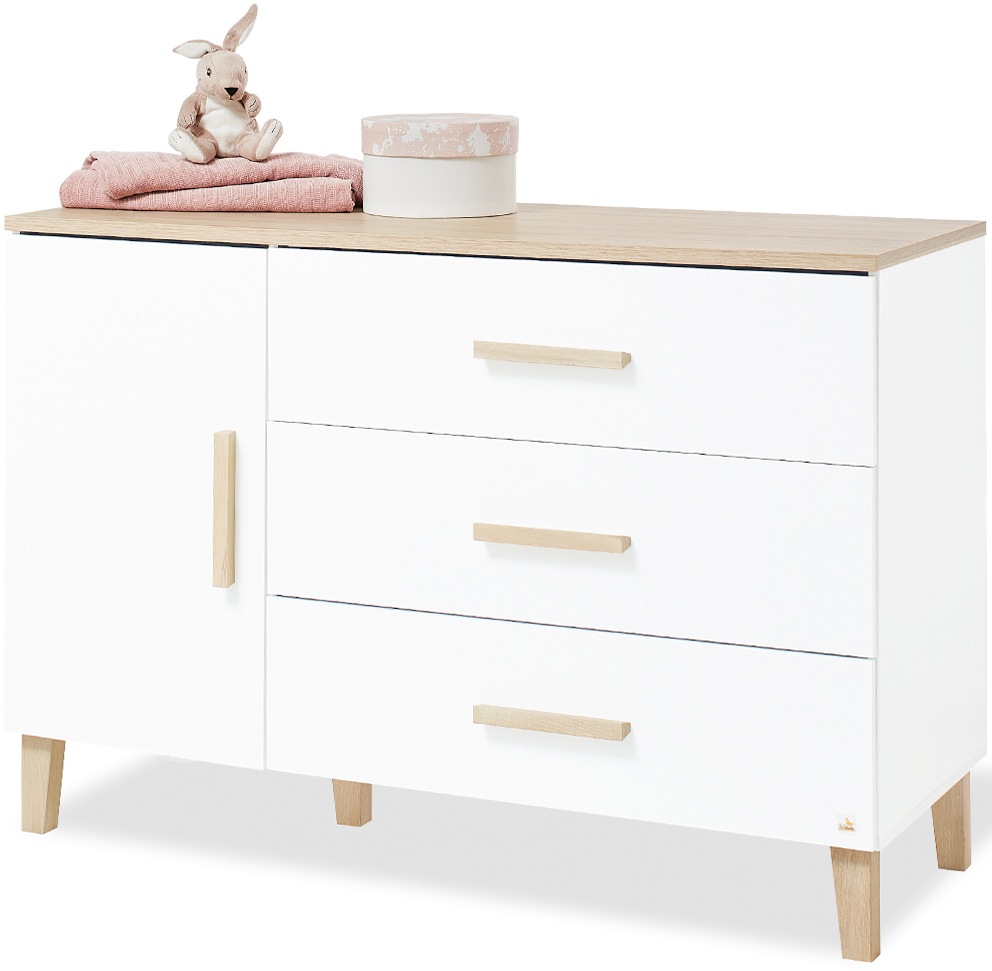 Pinolino® Wickelkommode »Lumi«, bis 15 kg, extrabreit; Made in Europe, 136 cm