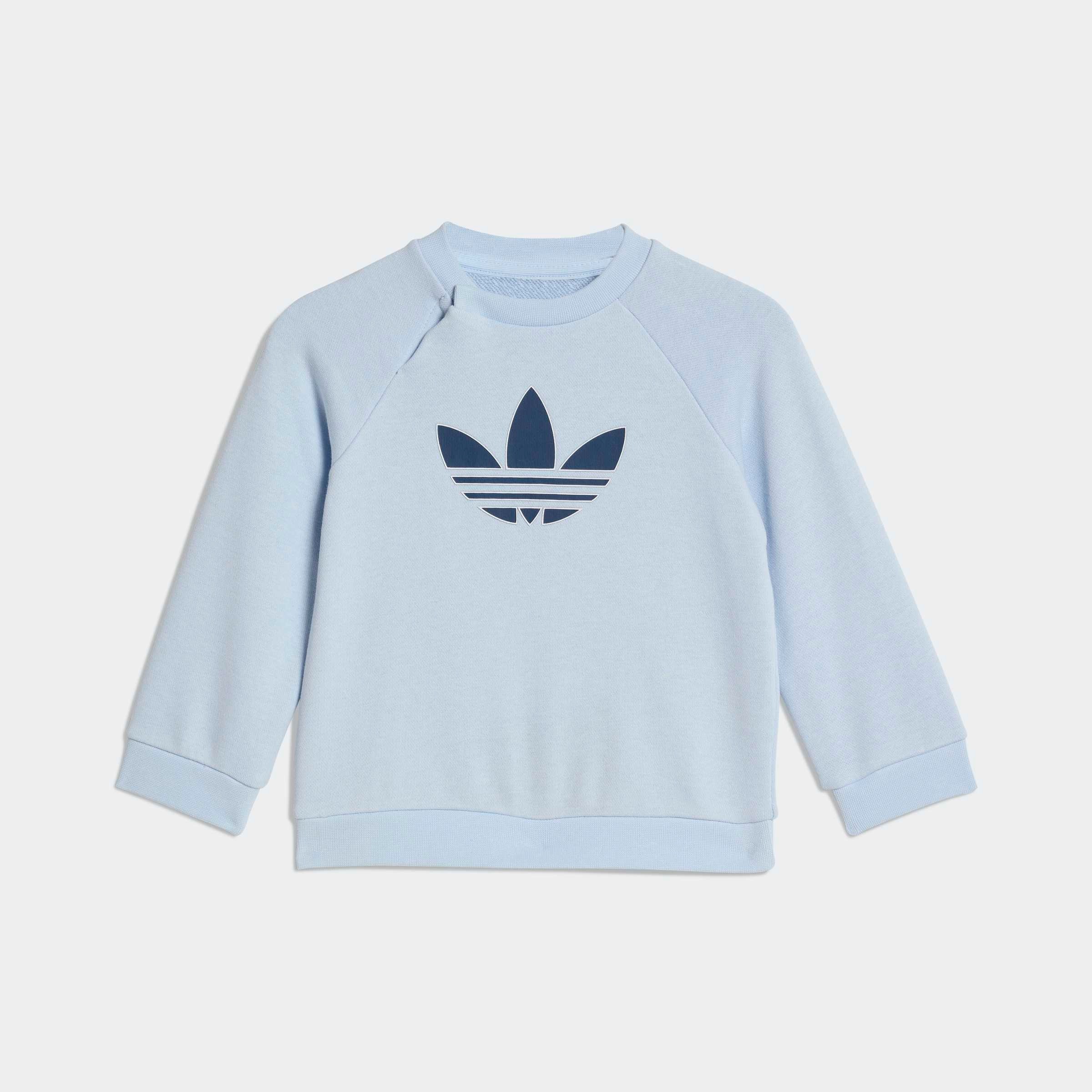 adidas Originals Trainingsanzug »TREFOIL CREW SET« 2 tlg. Set für Kleinkinder
