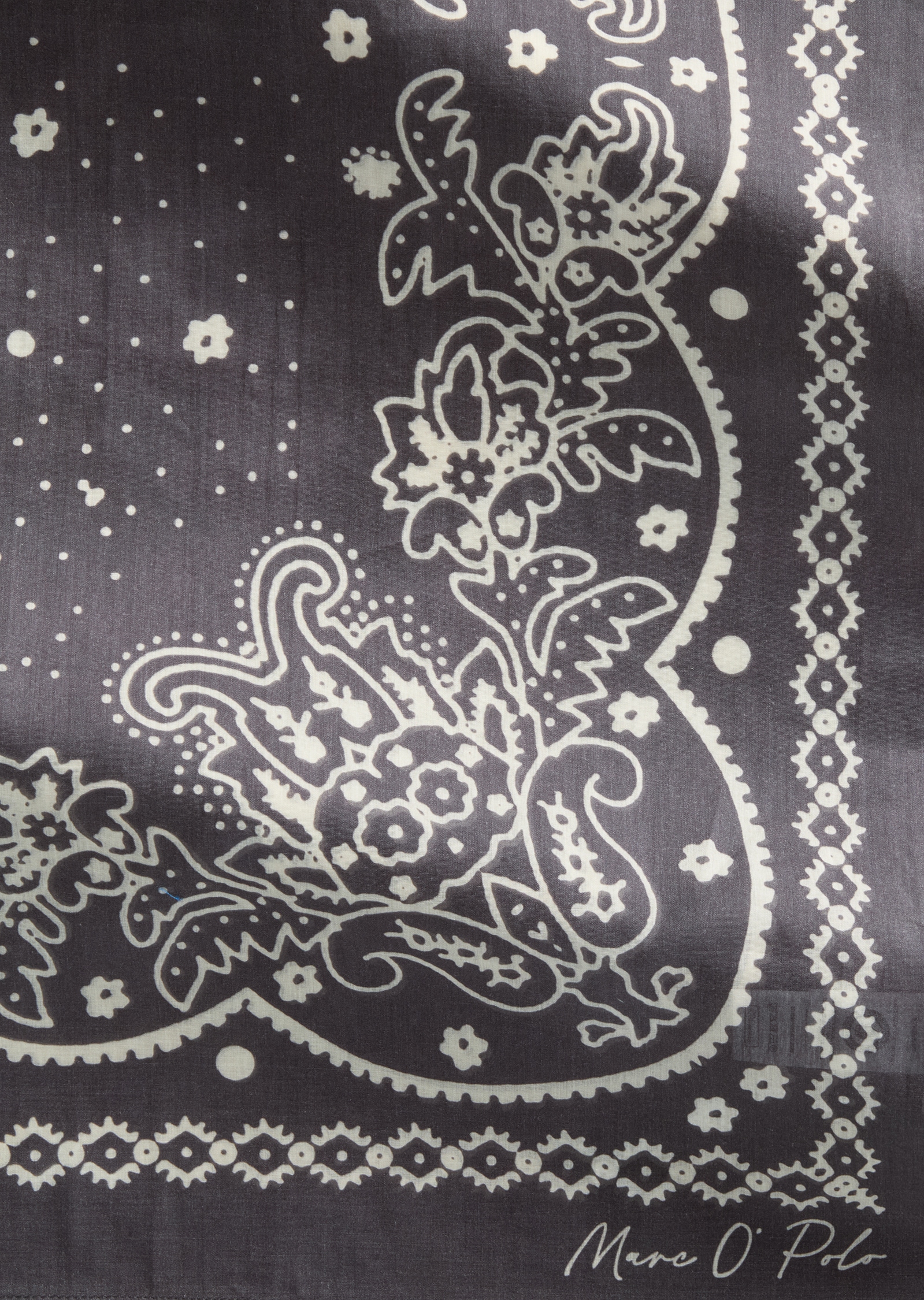 Marc O'Polo Modeschal aus reiner Bio-Baumwolle, quadratisch, ca. 85 x 85 cm