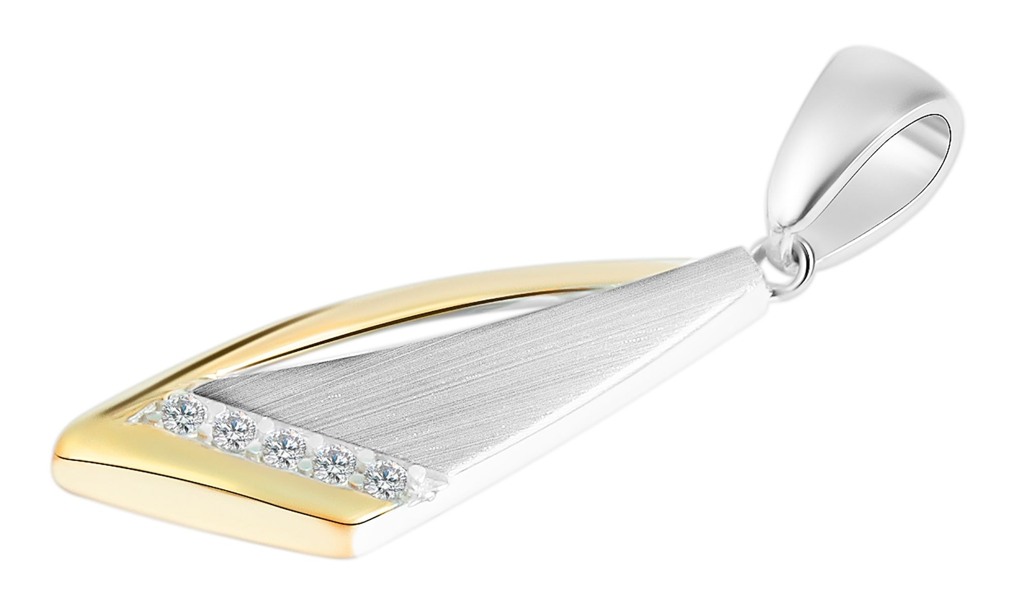 Adelia´s Kettenanhänger »Damen Anhänger aus 925 Silber mit Zirkonia«
