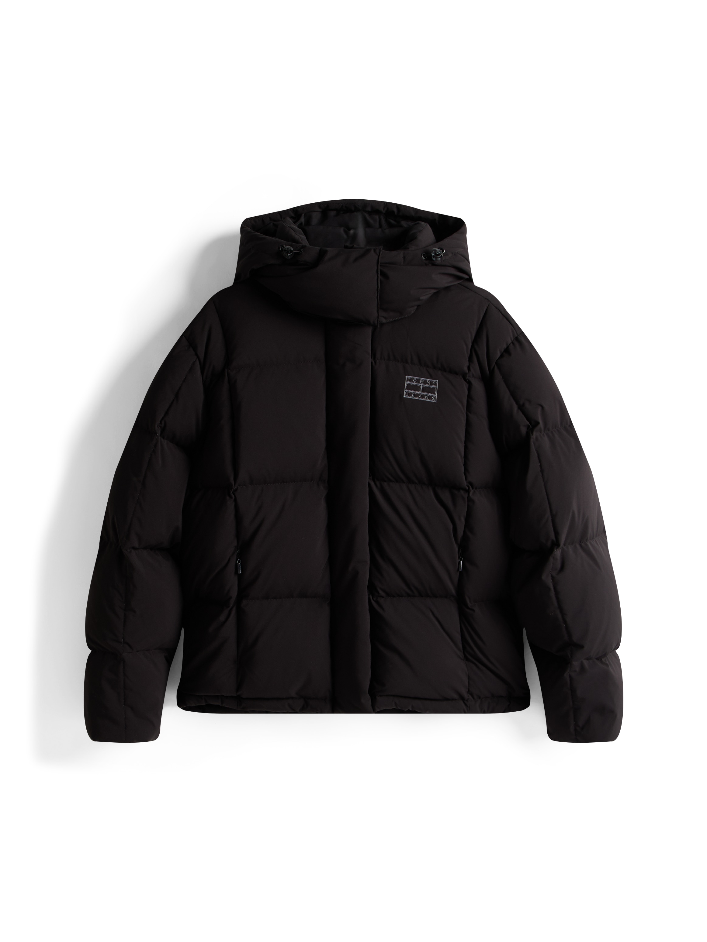 Tommy Jeans Steppjacke »TJW ALASKA GRID DOWN JACKET EXT«, mit Kapuze