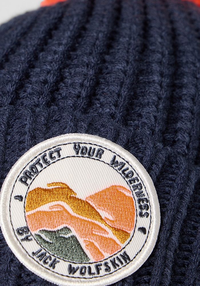 Jack Wolfskin Bommelmütze »POMPOM BADGE BEANIE K«