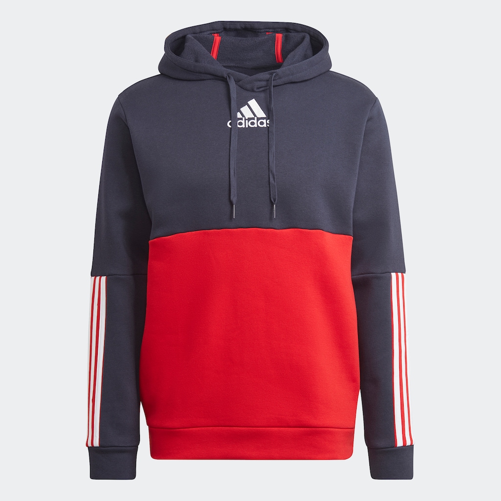 adidas Sportswear Kapuzensweatshirt »ESSENTIALS COLORBLOCK FLEECE HOODIE«