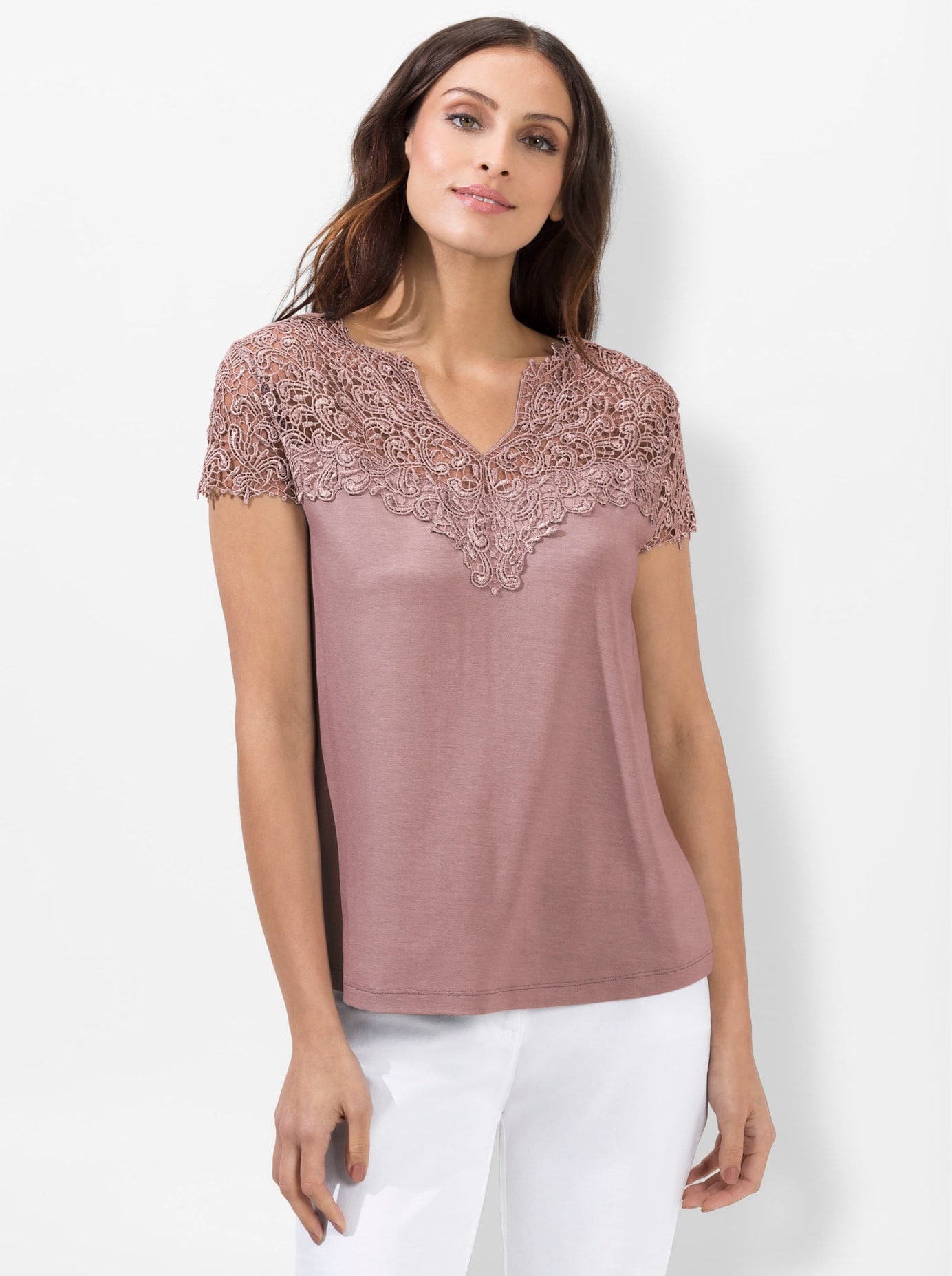 Alessa W. Spitzenshirt »Shirt«, (1 tlg.)