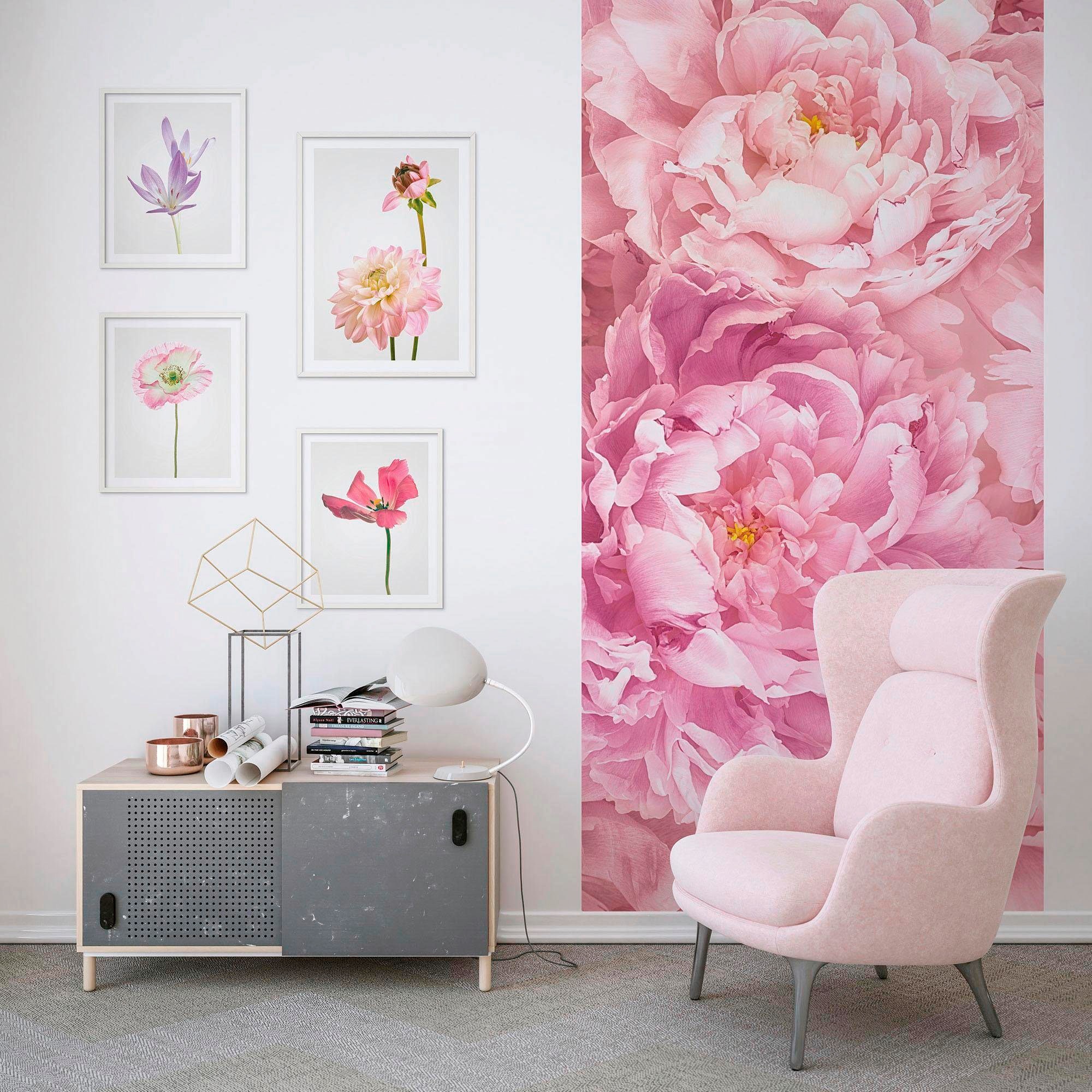 Komar Bild »Dahlia« Blumen 1 Stk. tlg. Wandbild zur Dekoration - ohne Rahmen
