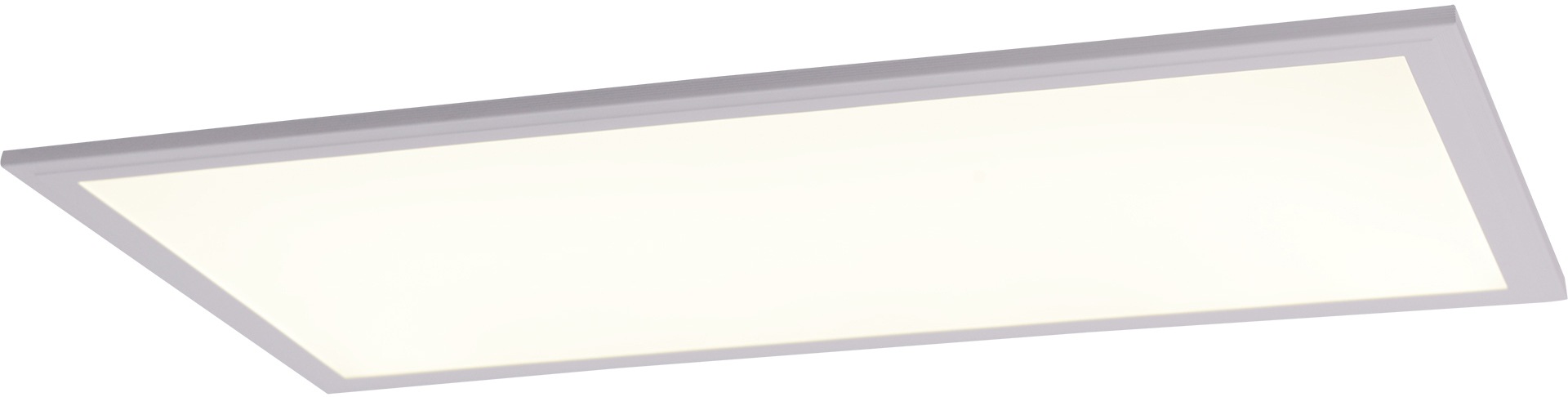 näve LED Deckenleuchte »Sorriso«, 1 flammig, Leuchtmittel LED-Board | LED fest integriert, Aufbaupanel 30x60cm "Sorriso", inkl. 96 LED´s total 18W 4000K; 1600lm