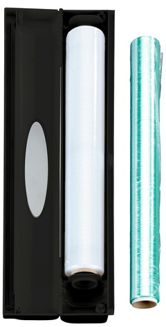 WENKO Folienspender »Modell Perfect-Cutter«, für Folienrollen bis 33 cm Breite, für Alufolien und Frischhaltefolien