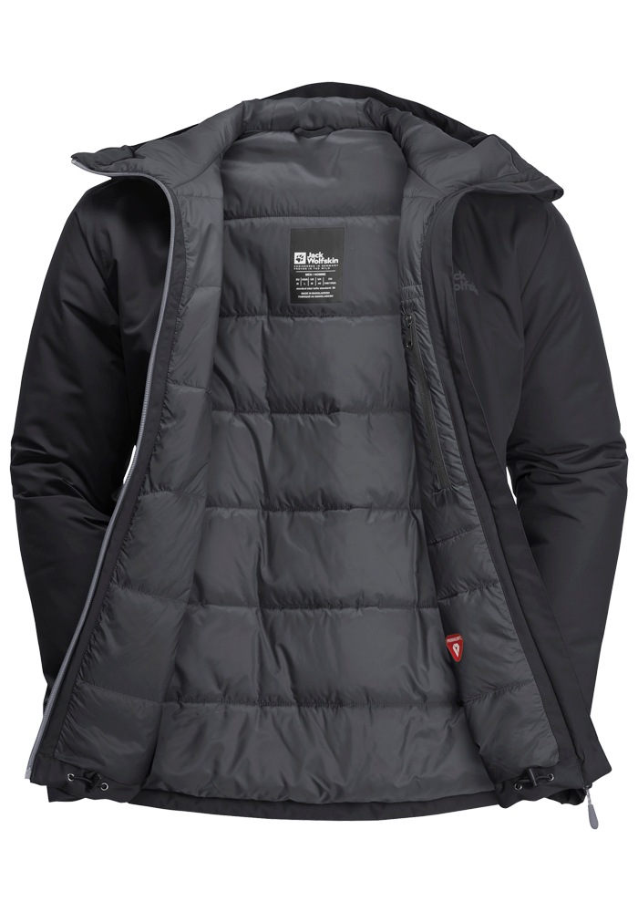 Jack Wolfskin Outdoorjacke »WISPER INS JKT M«, mit Kapuze