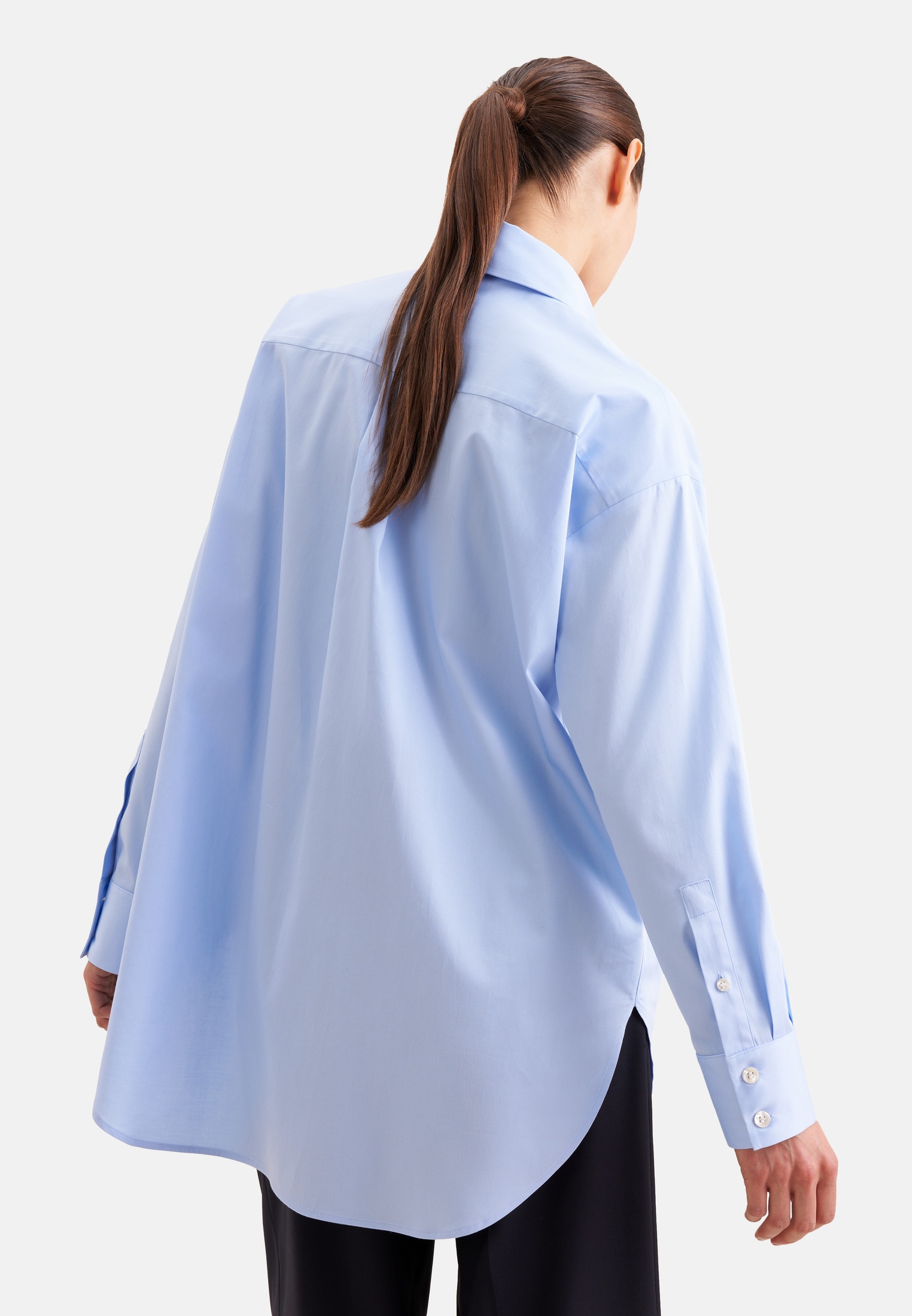 seidensticker Outdoorbluse 1/1 Kragen Uni
